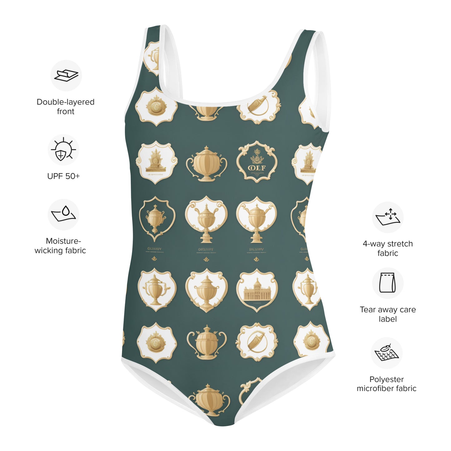 All-Over Print Youth Swimsuit