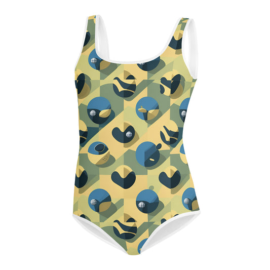 All-Over Print Youth Swimsuit