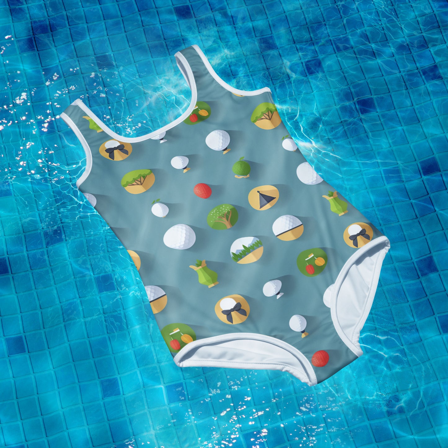 All-Over Print Youth Swimsuit