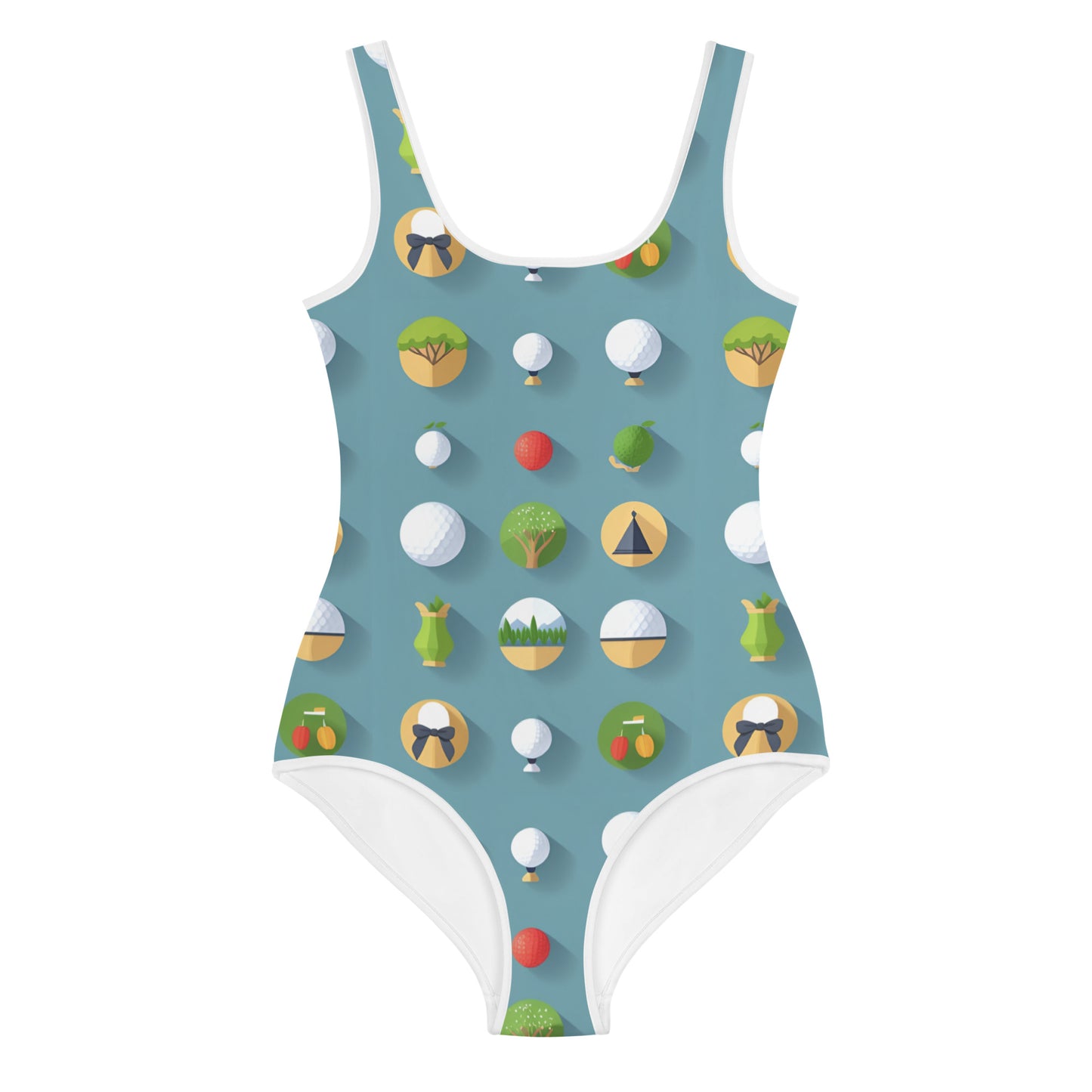 All-Over Print Youth Swimsuit