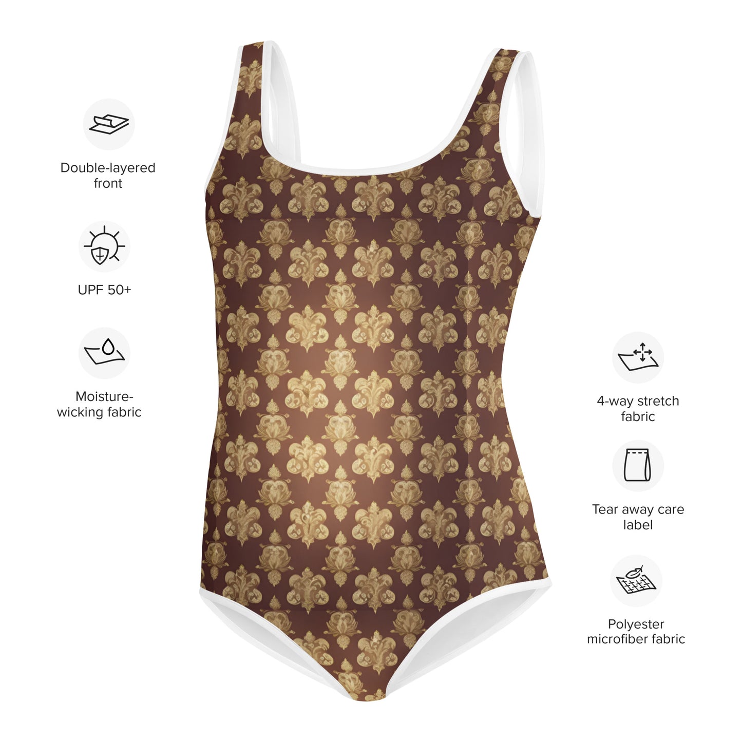 All-Over Print Youth Swimsuit