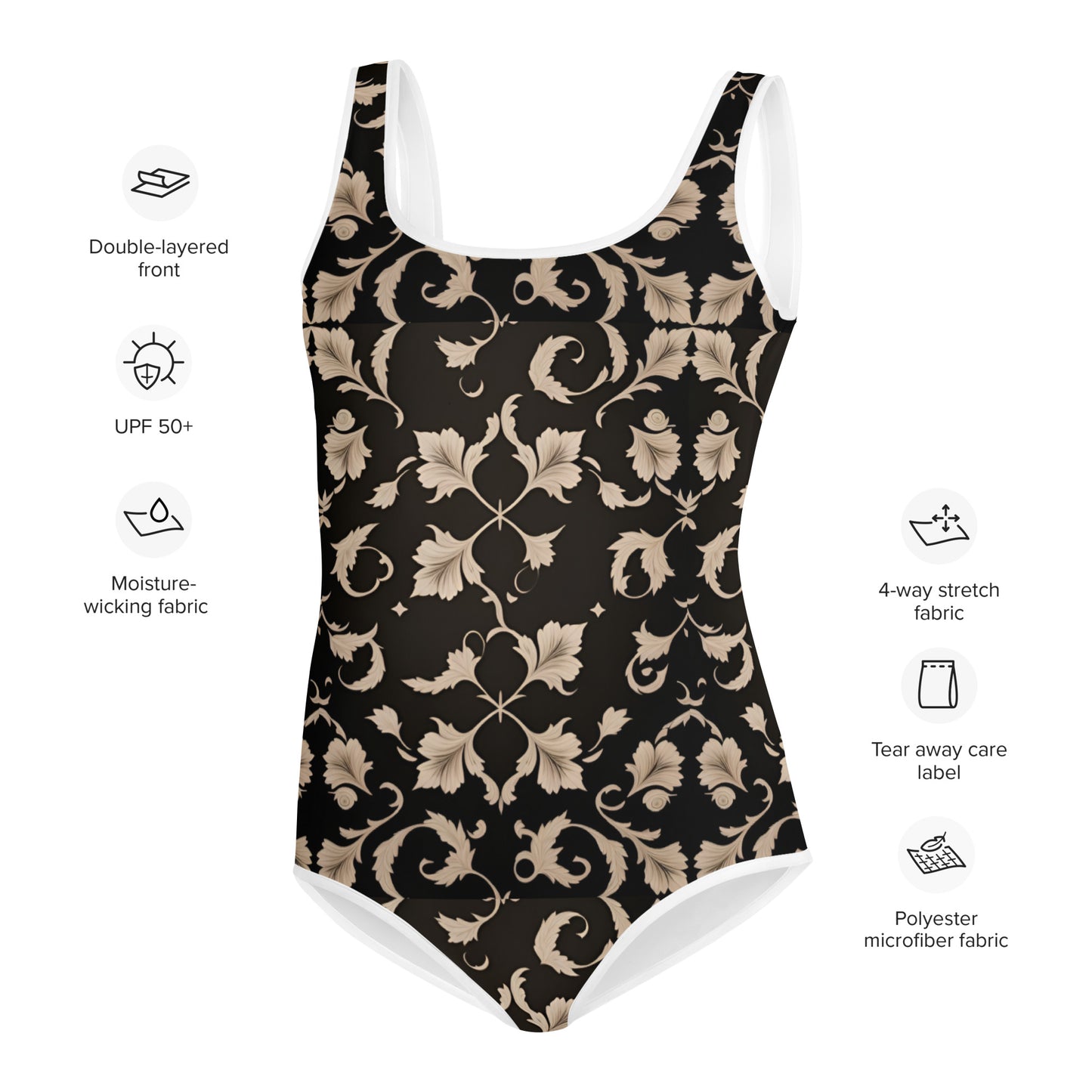 All-Over Print Youth Swimsuit