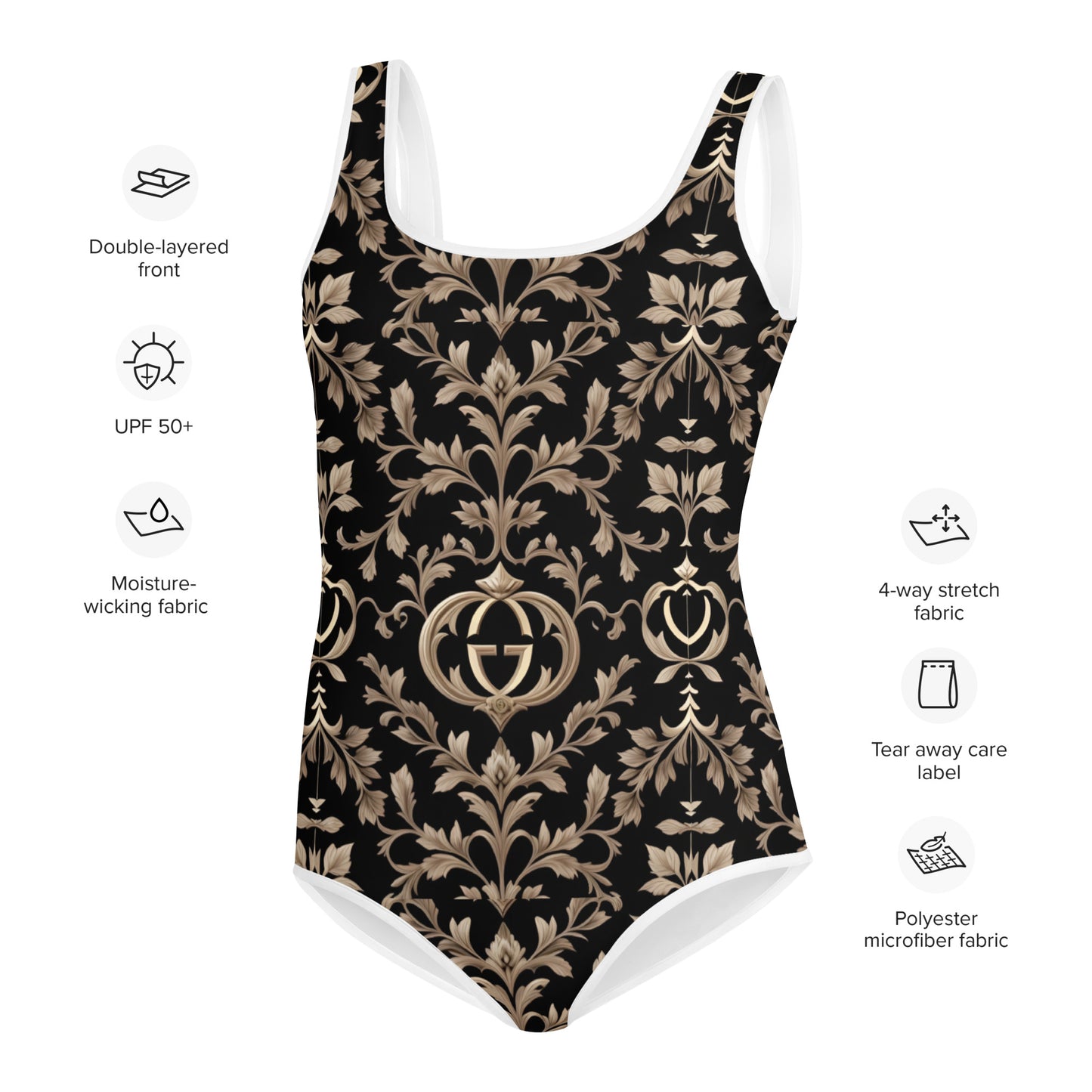 All-Over Print Youth Swimsuit