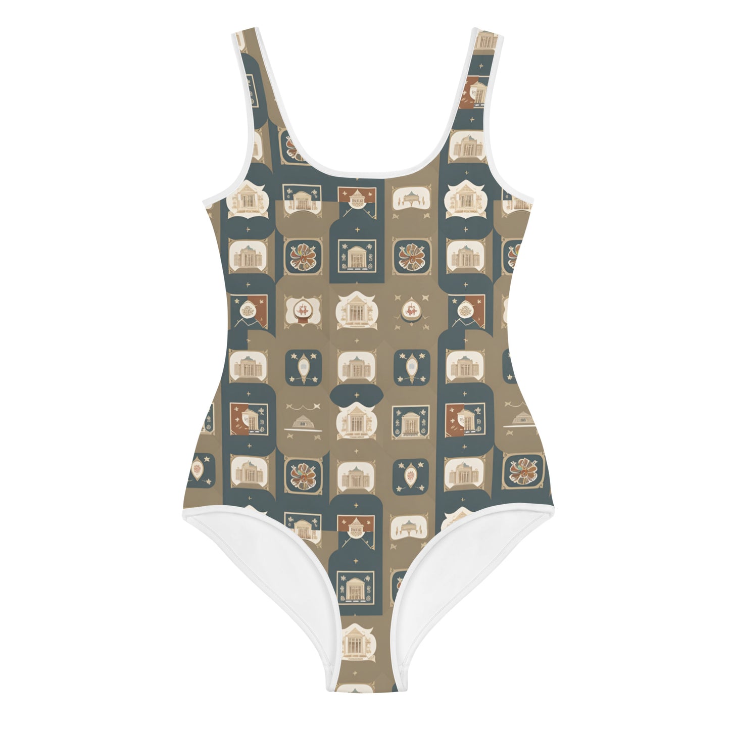 All-Over Print Youth Swimsuit