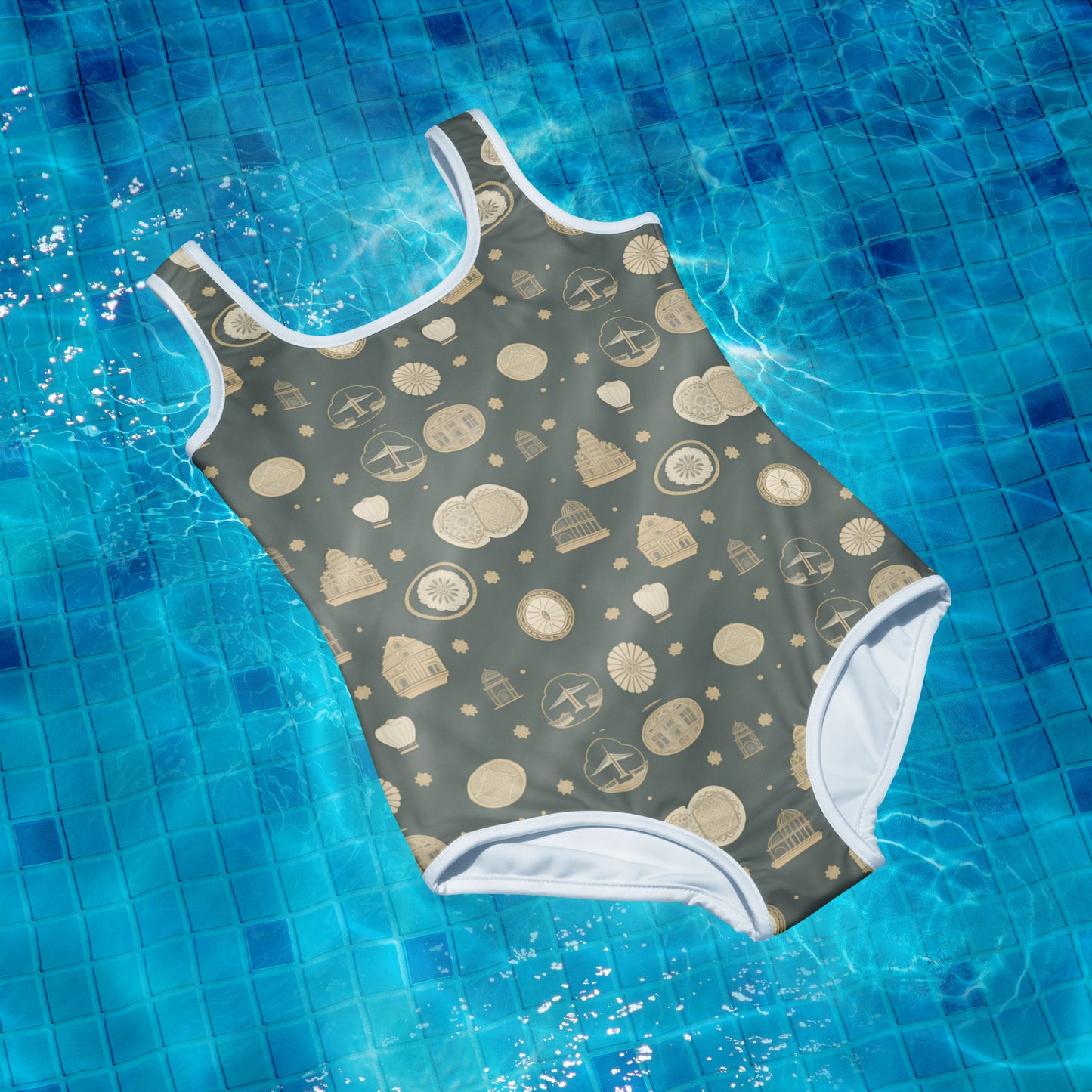 All-Over Print Youth Swimsuit