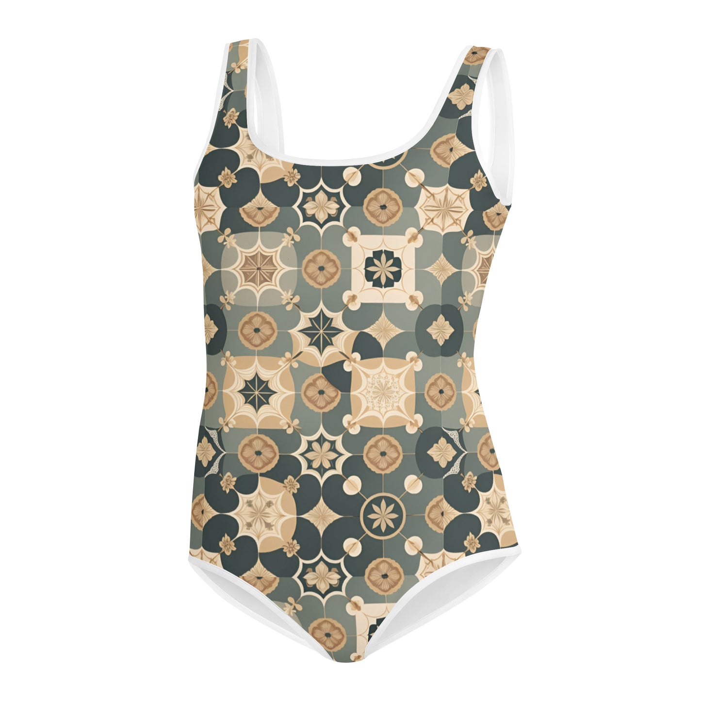 All-Over Print Youth Swimsuit