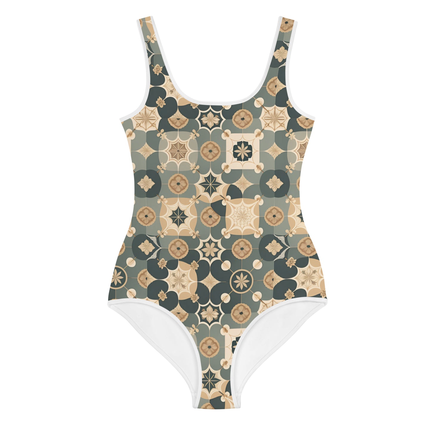 All-Over Print Youth Swimsuit