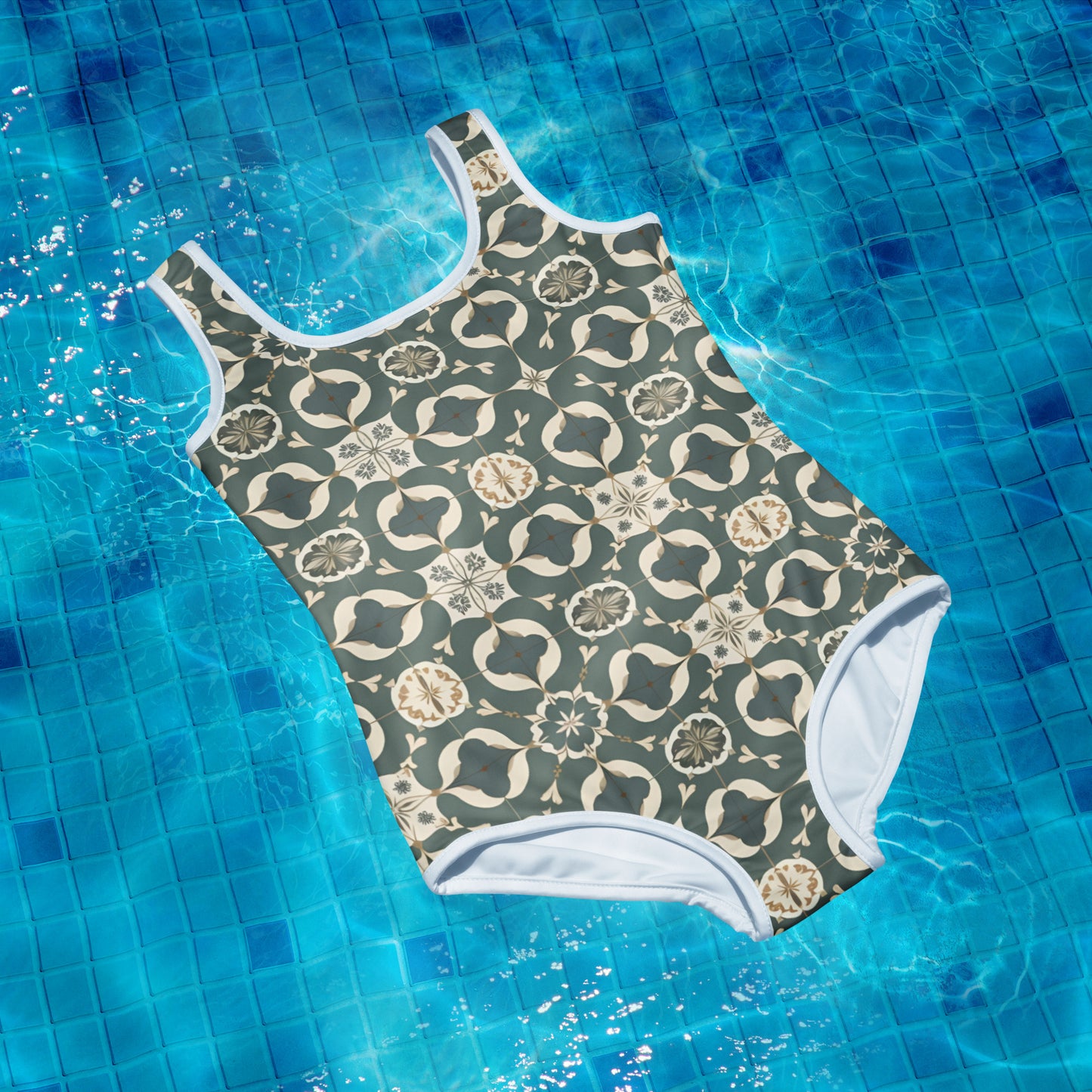 All-Over Print Youth Swimsuit