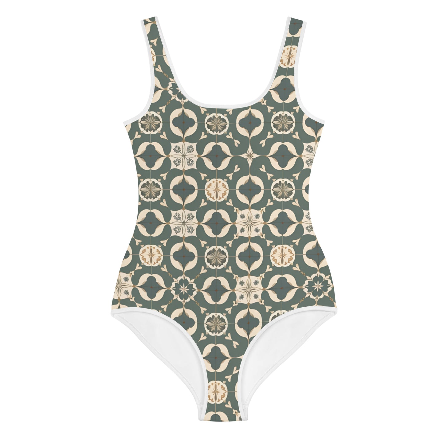 All-Over Print Youth Swimsuit