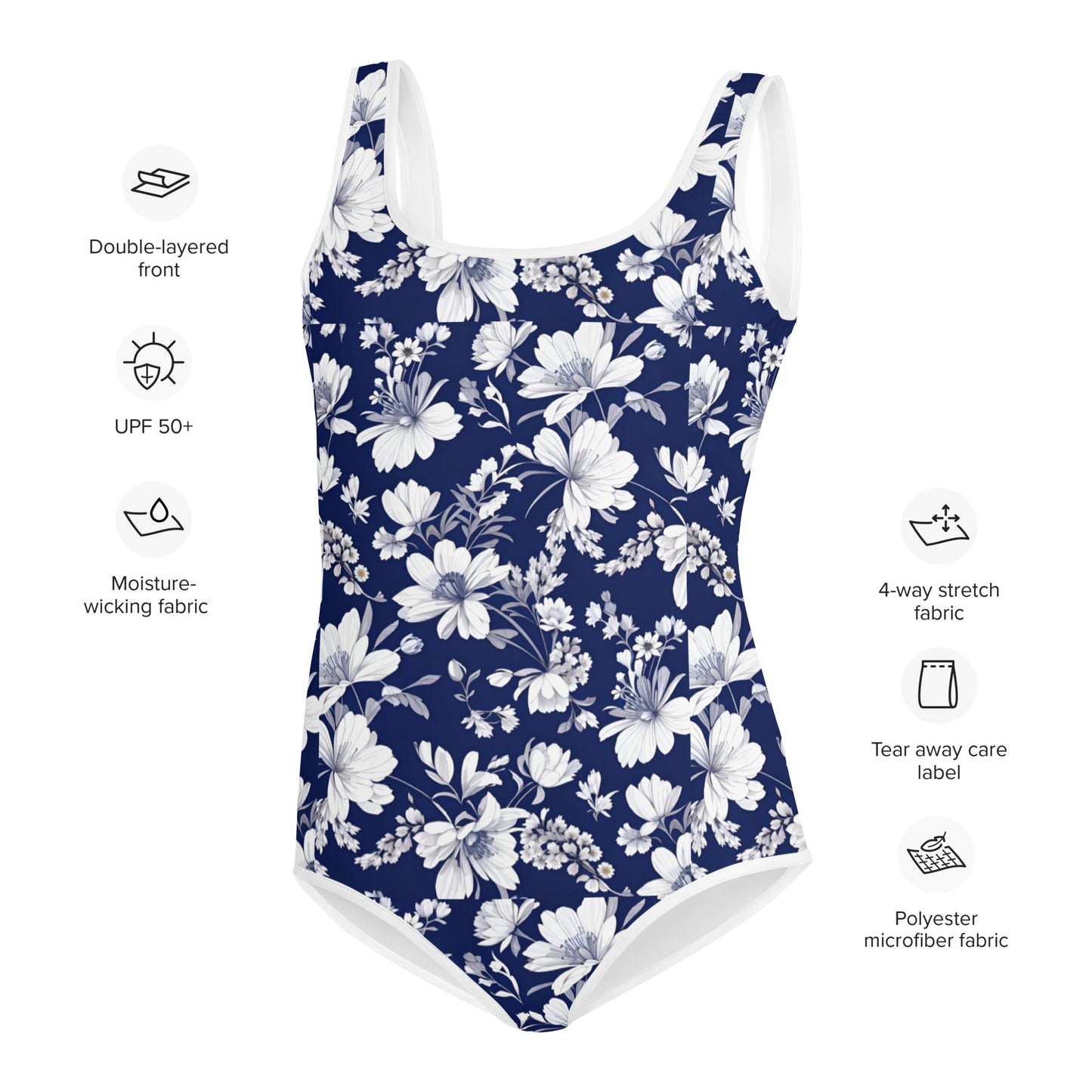 All-Over Print Youth Swimsuit