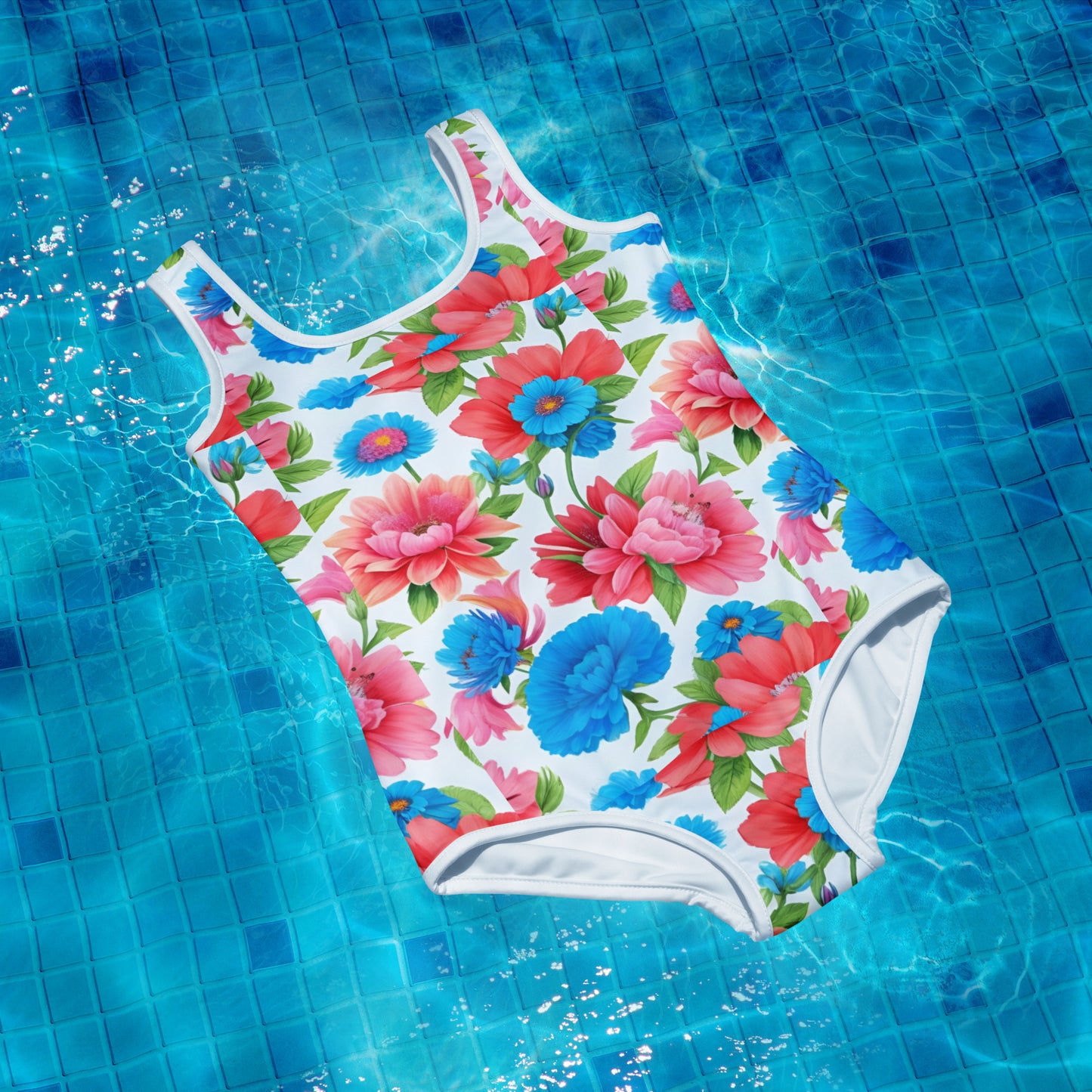All-Over Print Youth Swimsuit