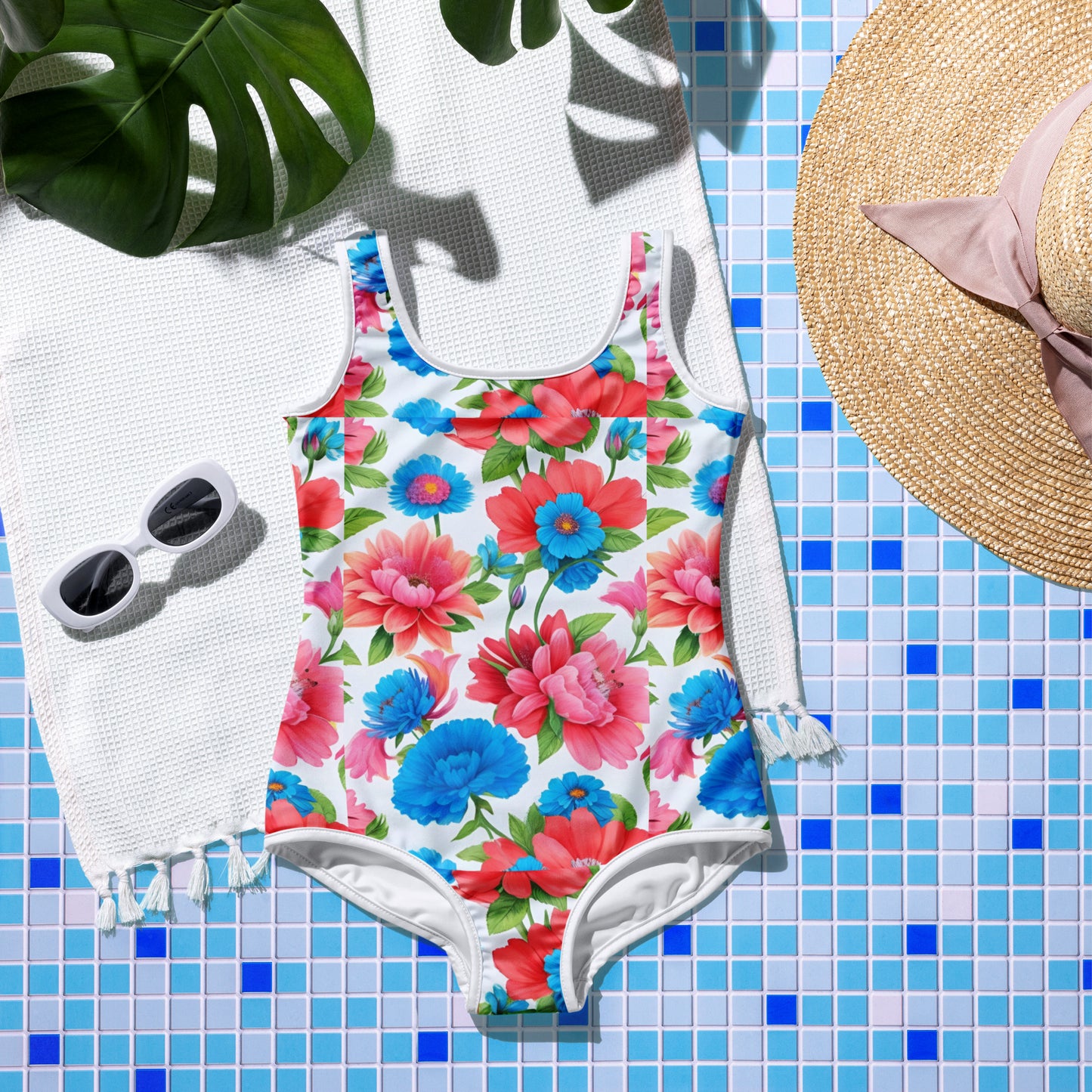 All-Over Print Youth Swimsuit