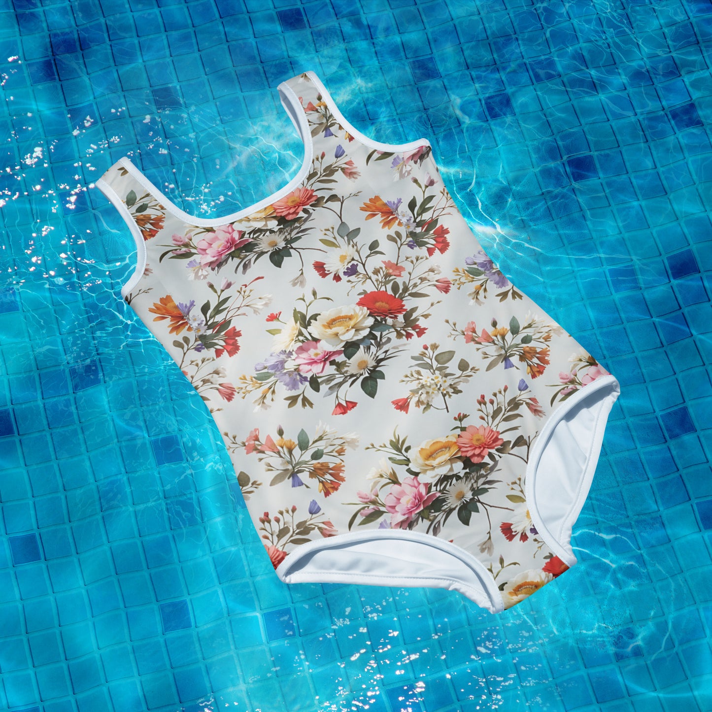 All-Over Print Youth Swimsuit