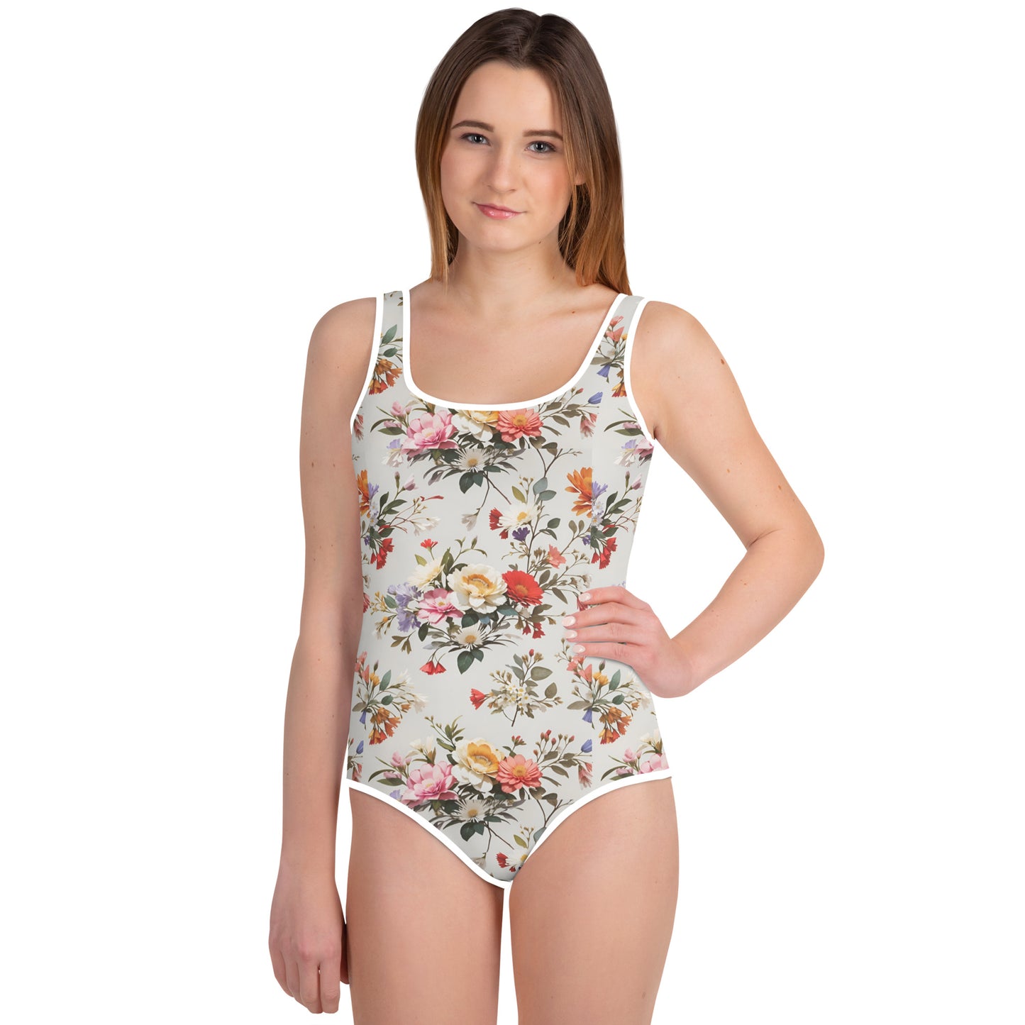 All-Over Print Youth Swimsuit