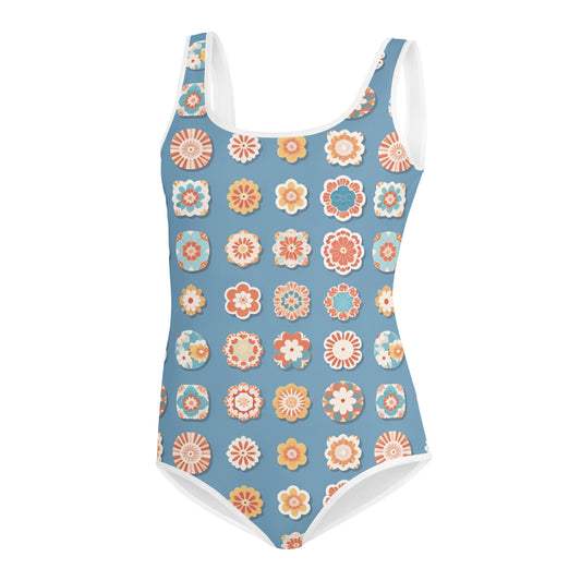 All-Over Print Youth Swimsuit