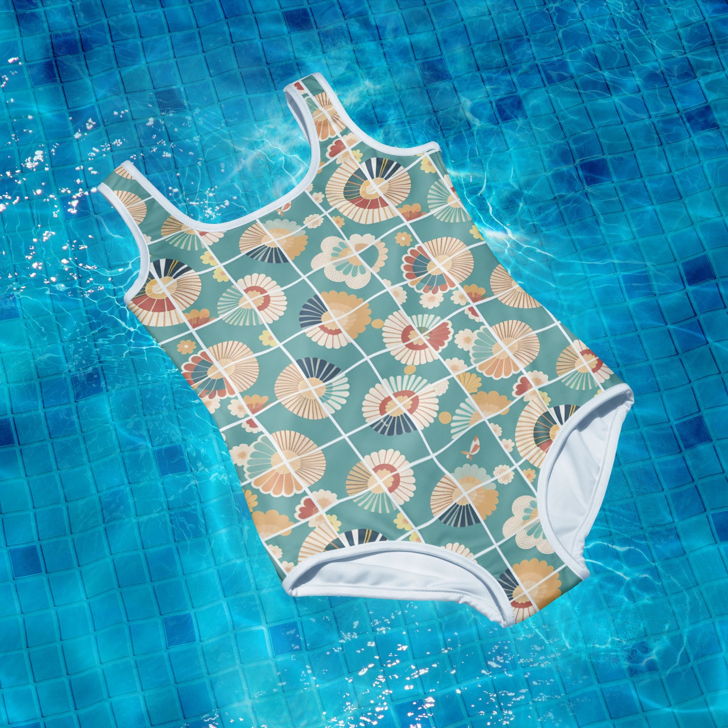 All-Over Print Youth Swimsuit