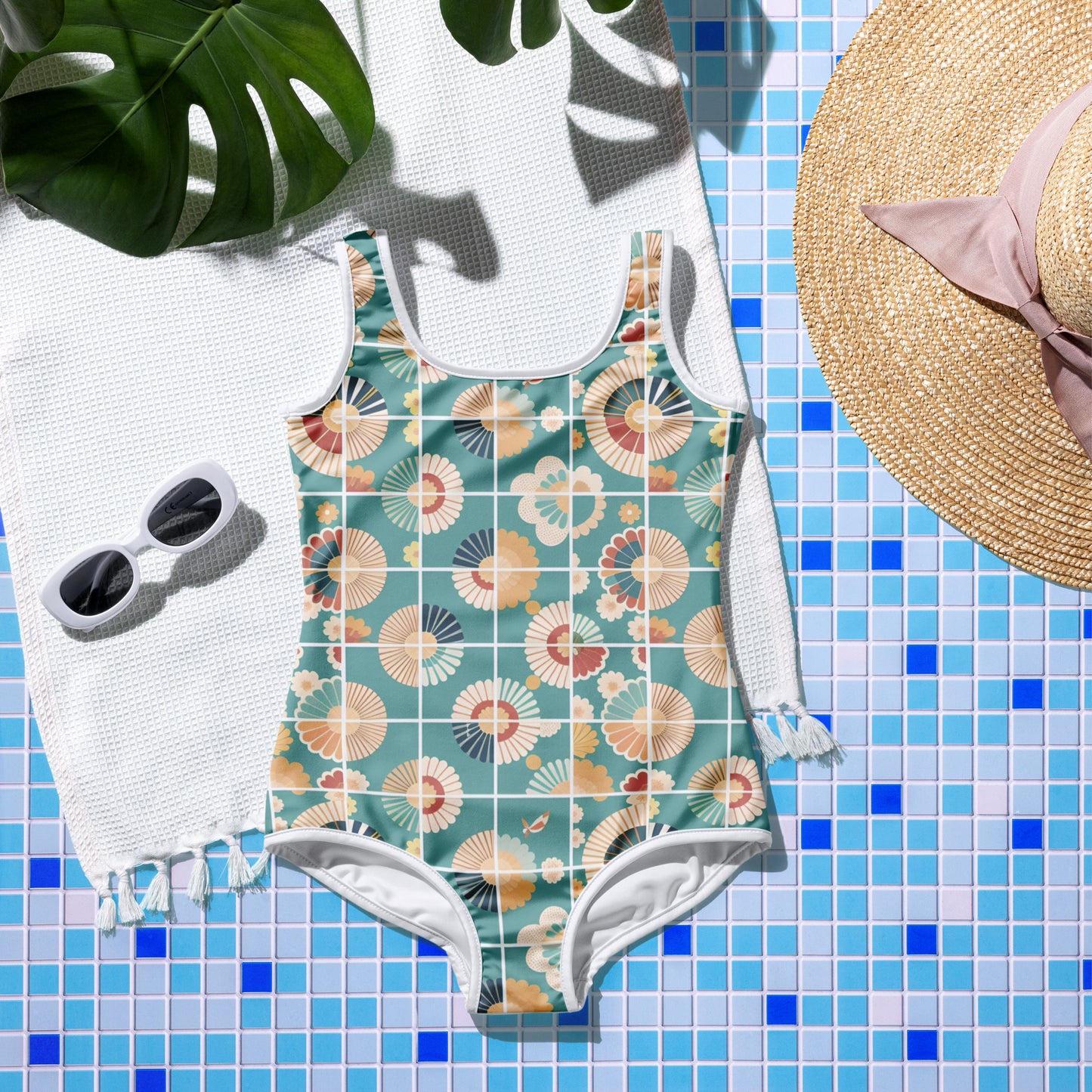 All-Over Print Youth Swimsuit