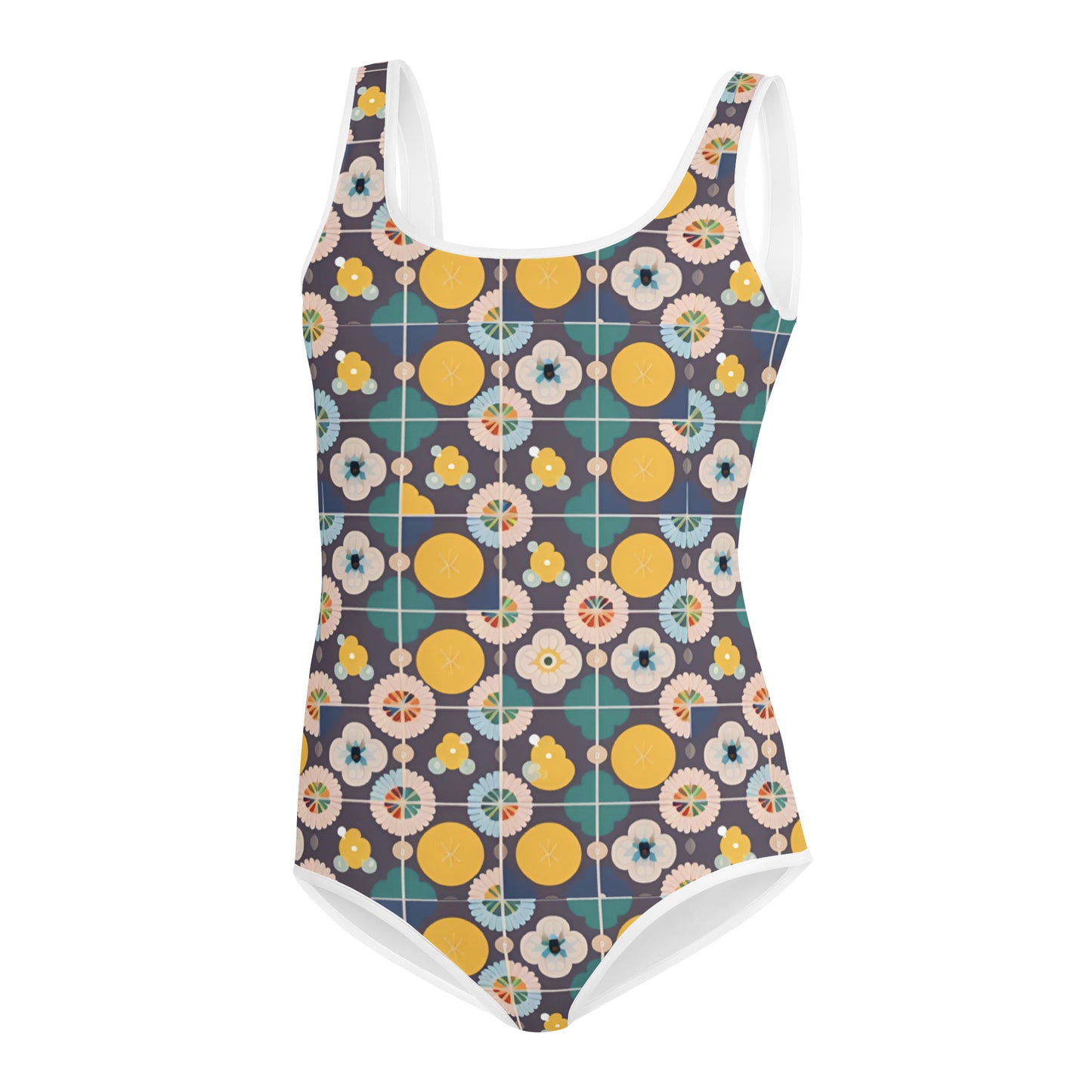 All-Over Print Youth Swimsuit