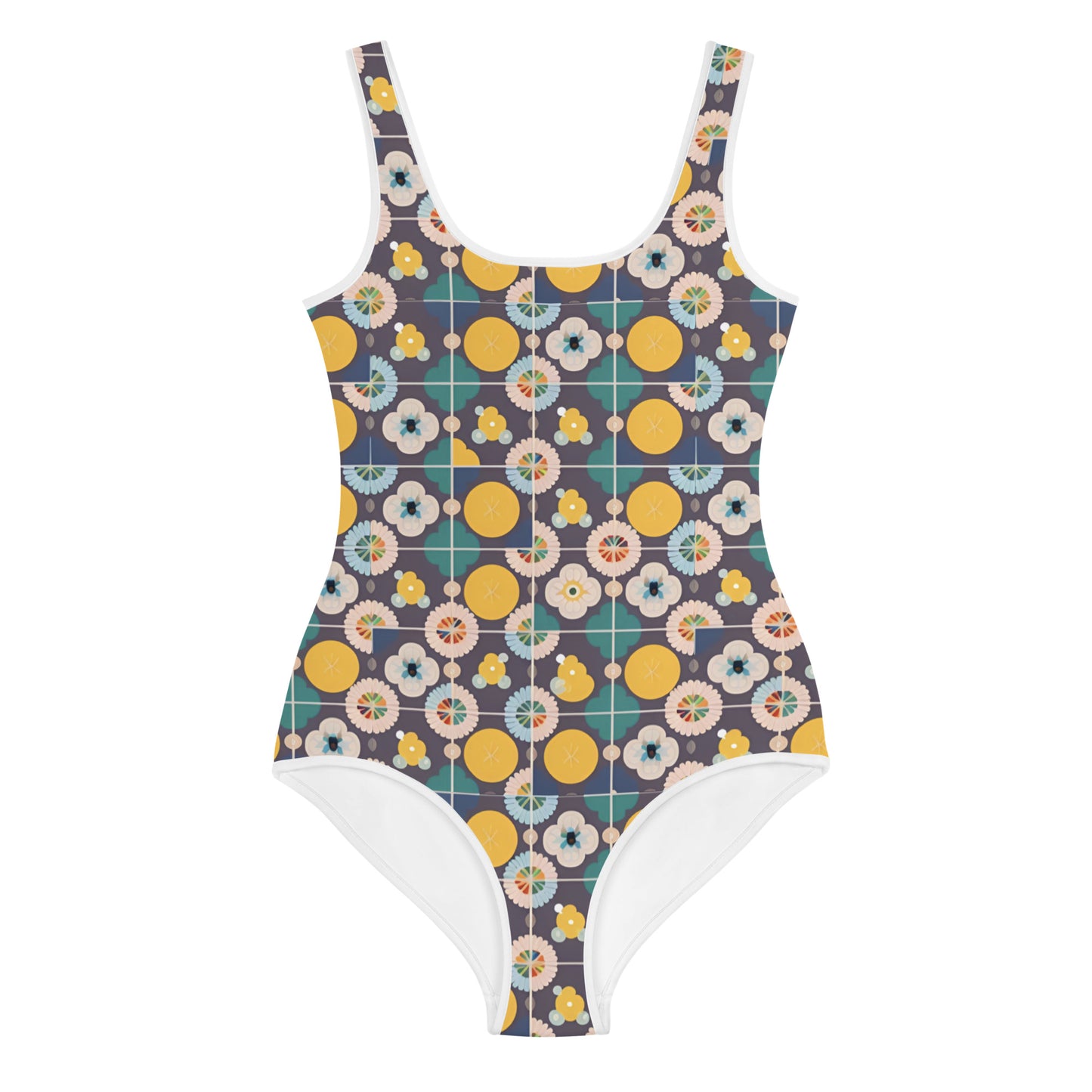 All-Over Print Youth Swimsuit