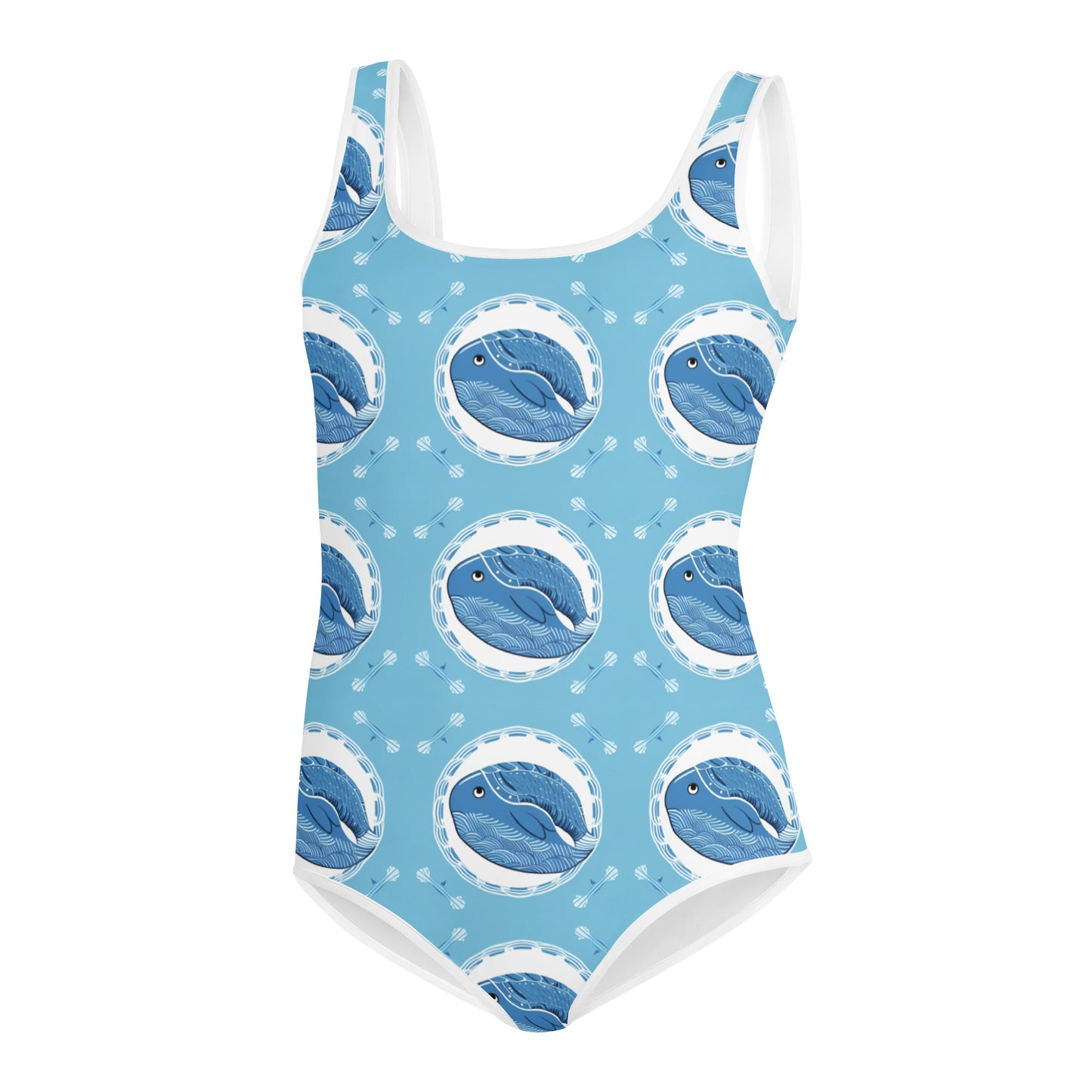 All-Over Print Youth Swimsuit