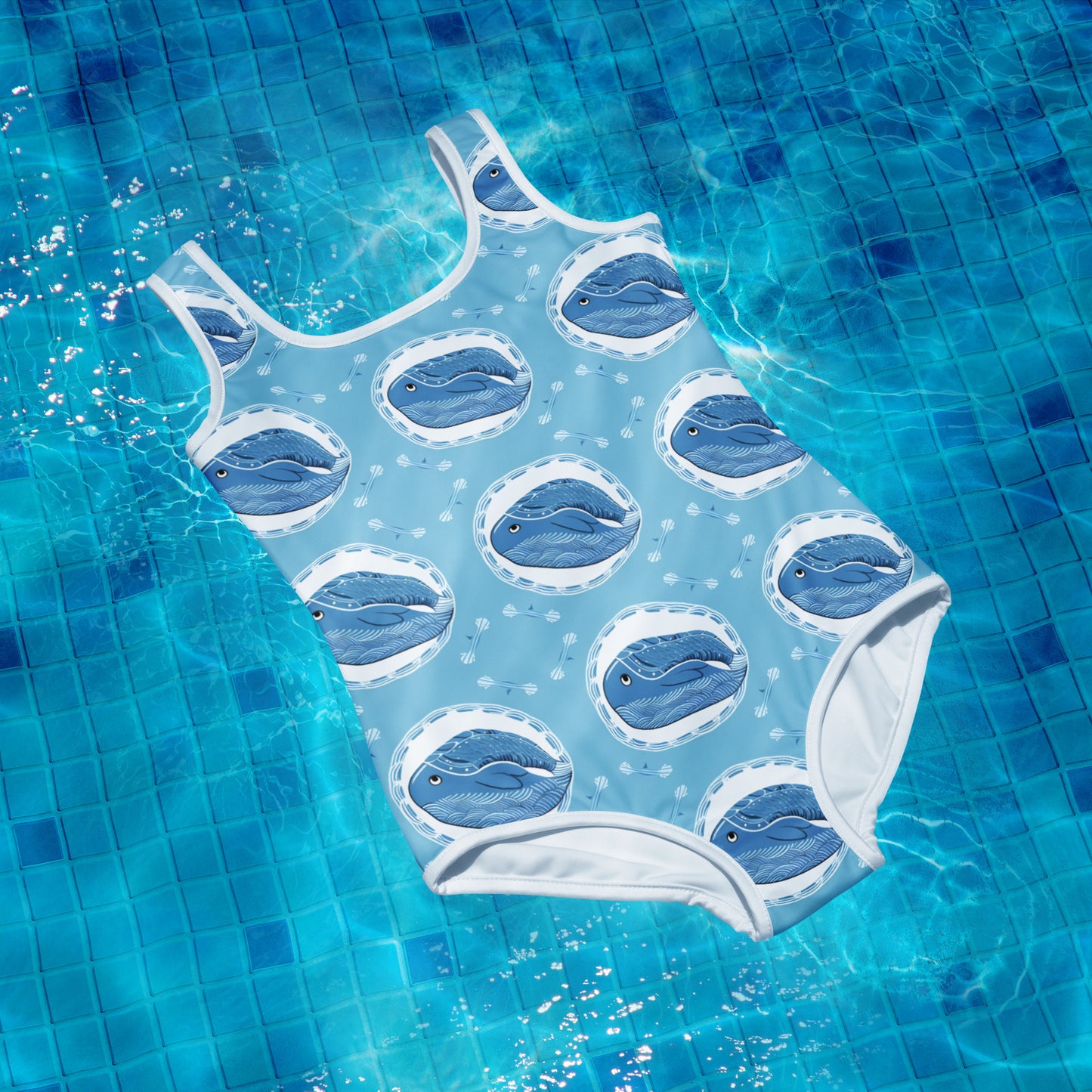 All-Over Print Youth Swimsuit