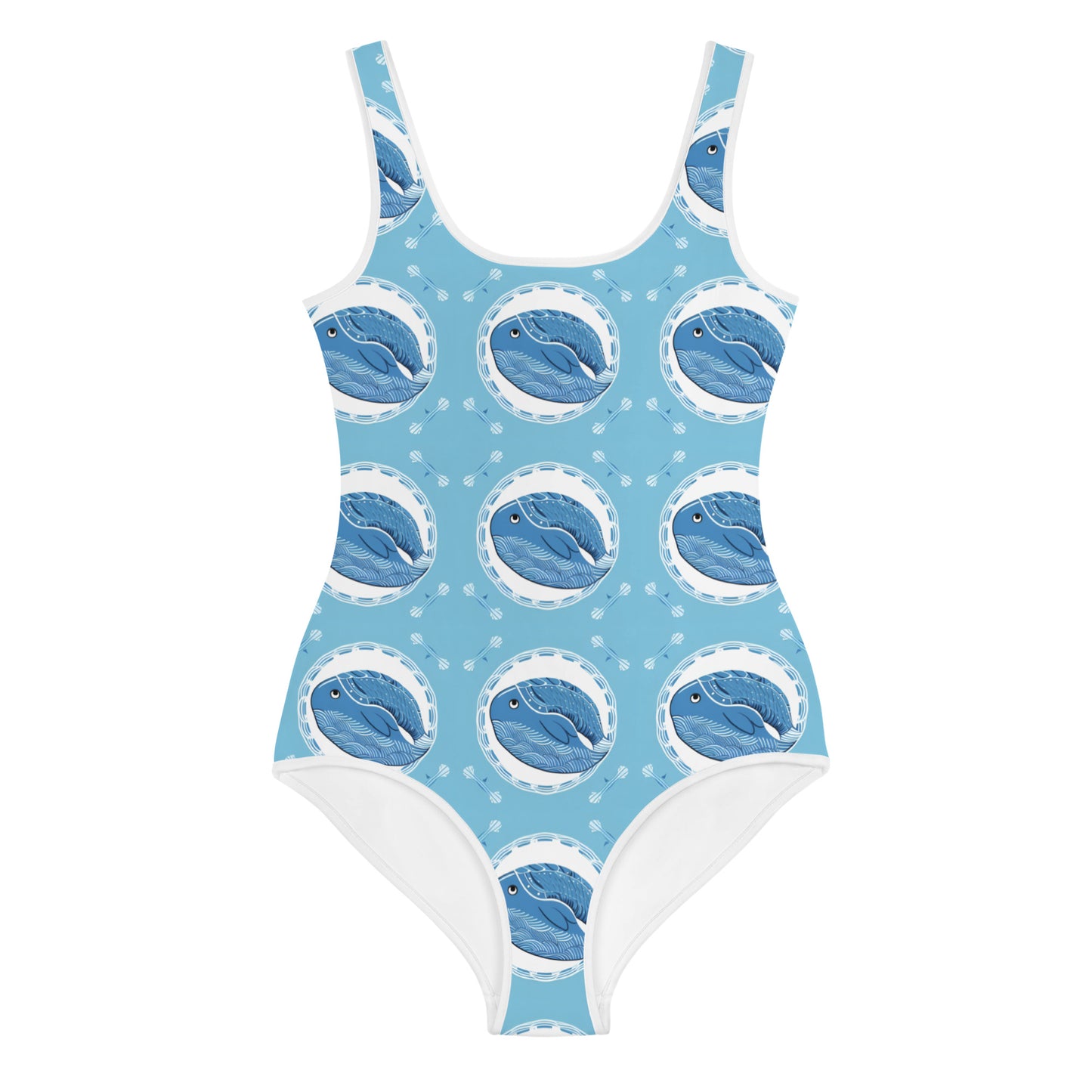 All-Over Print Youth Swimsuit