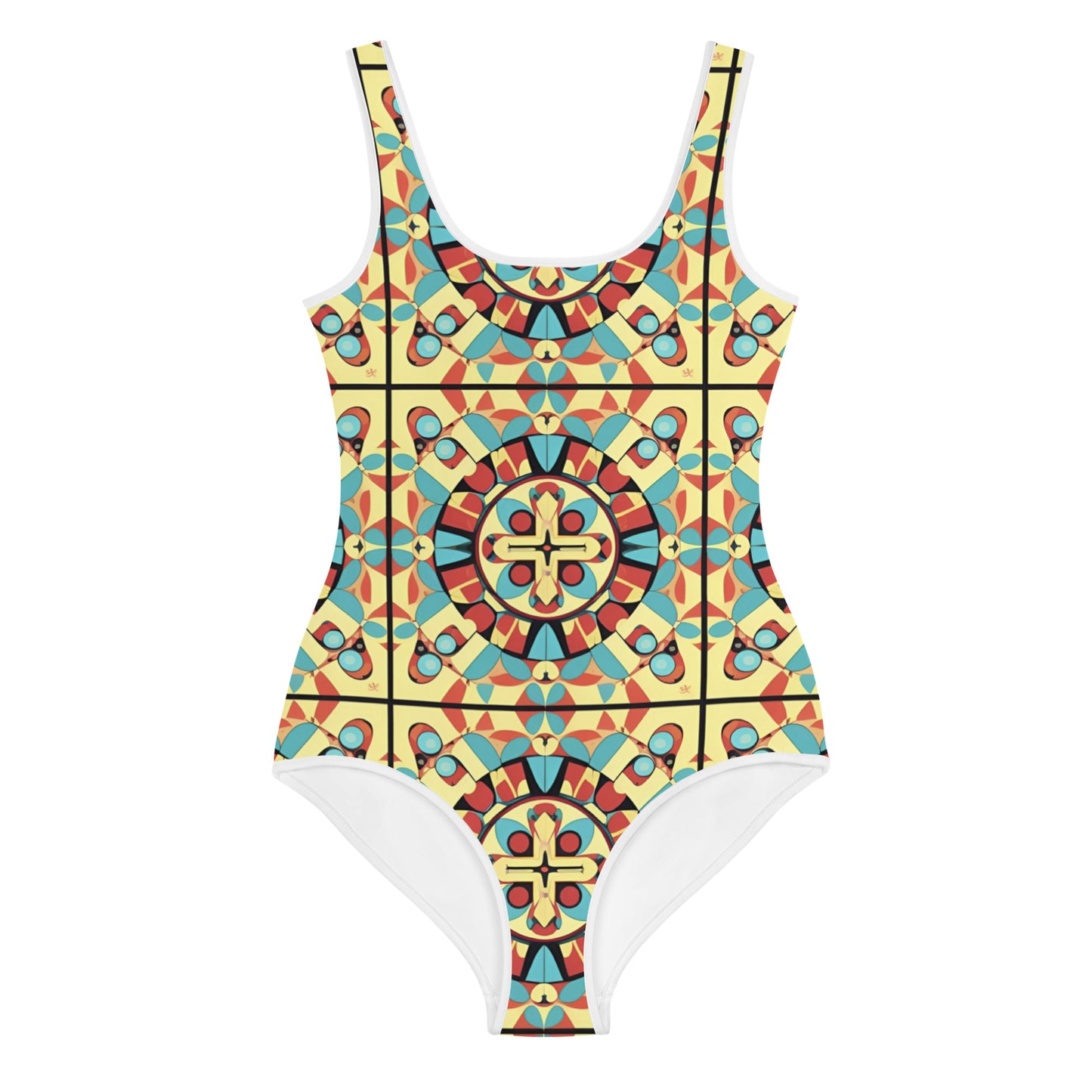 All-Over Print Youth Swimsuit