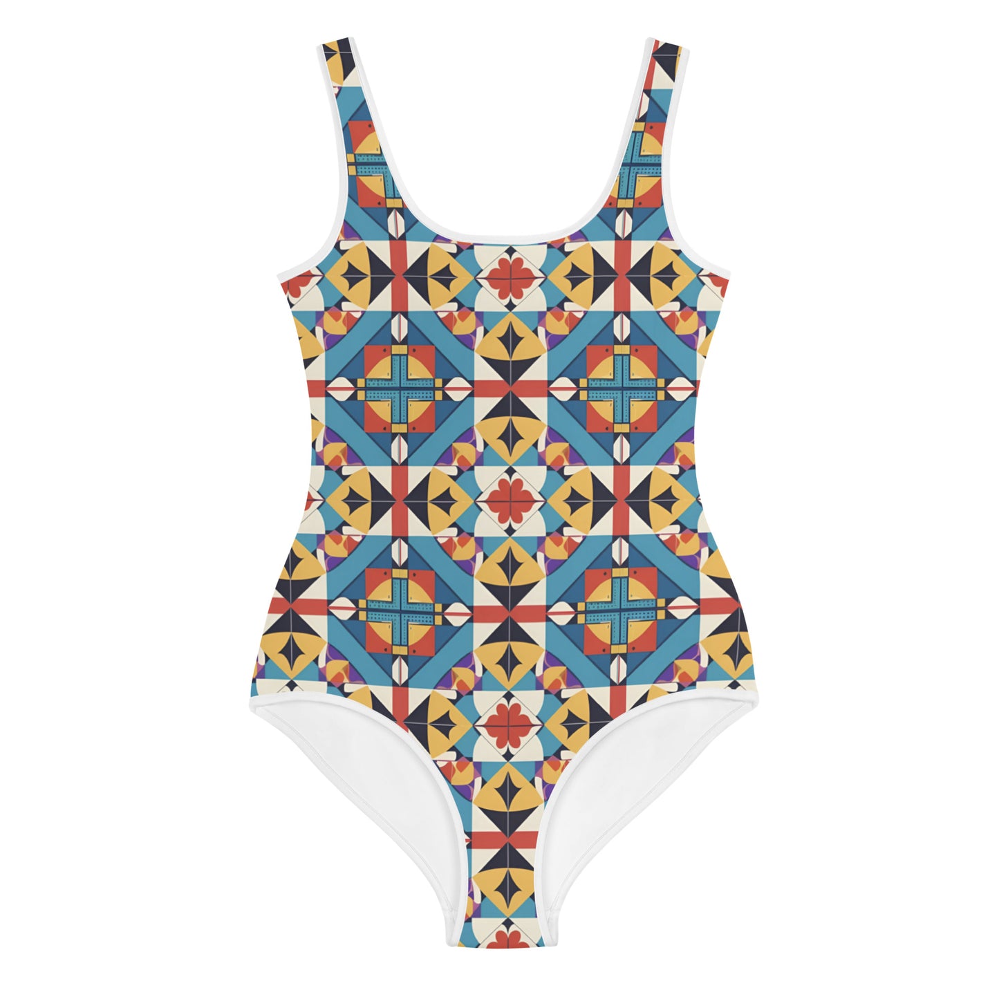 All-Over Print Youth Swimsuit