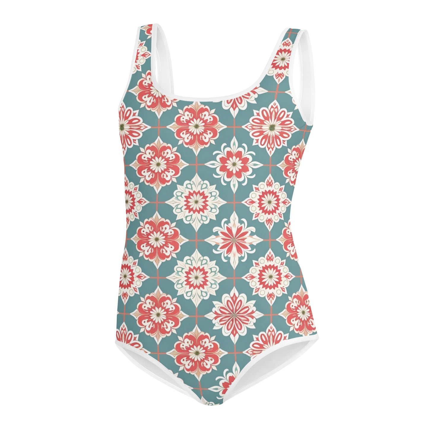 All-Over Print Youth Swimsuit