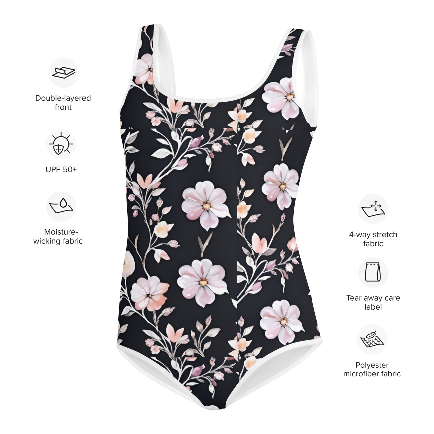 All-Over Print Youth Swimsuit