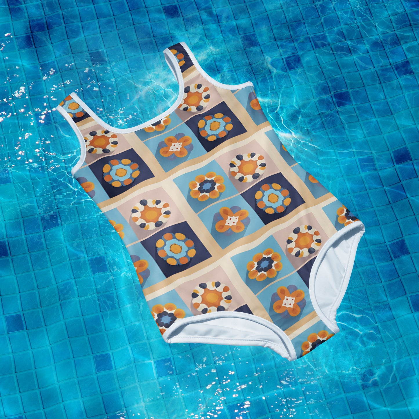 All-Over Print Youth Swimsuit