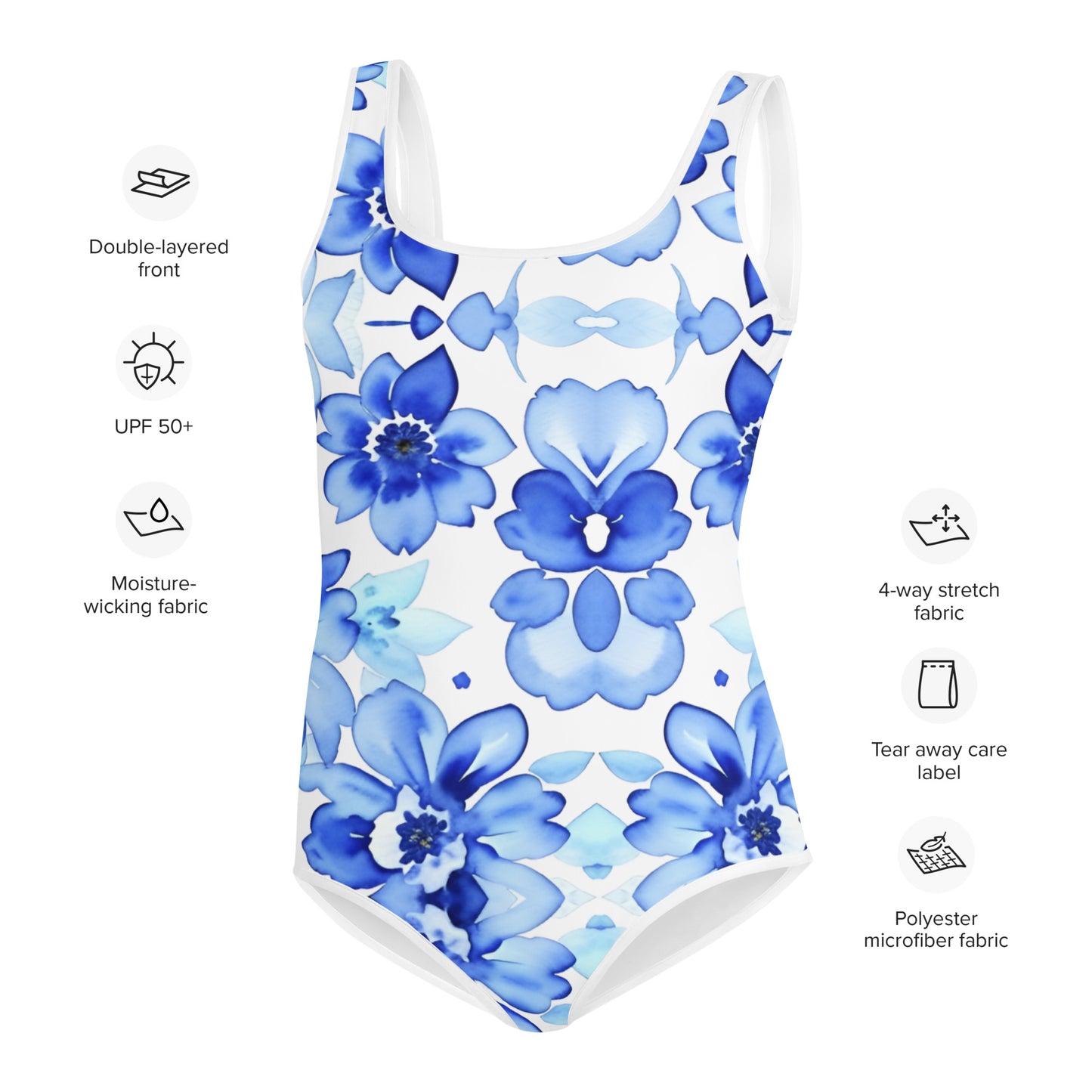 All-Over Print Youth Swimsuit