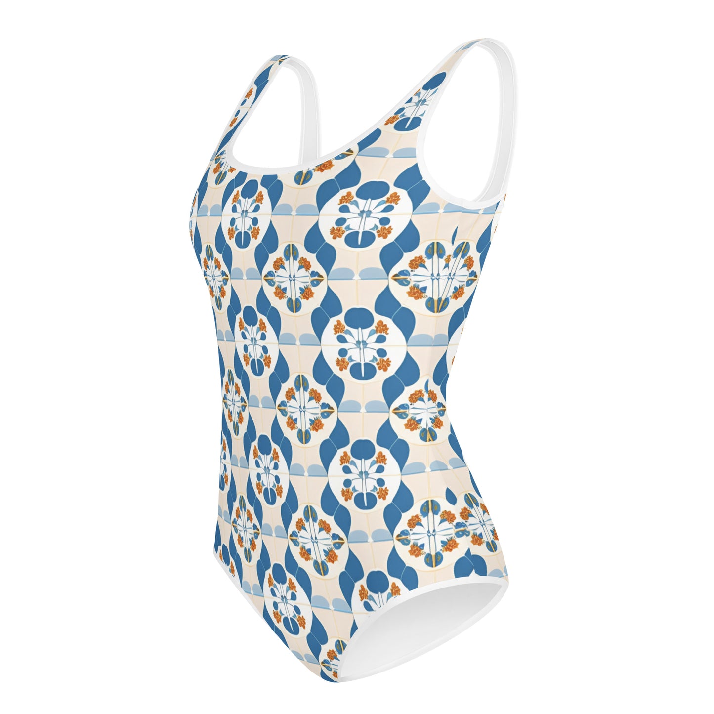 All-Over Print Youth Swimsuit