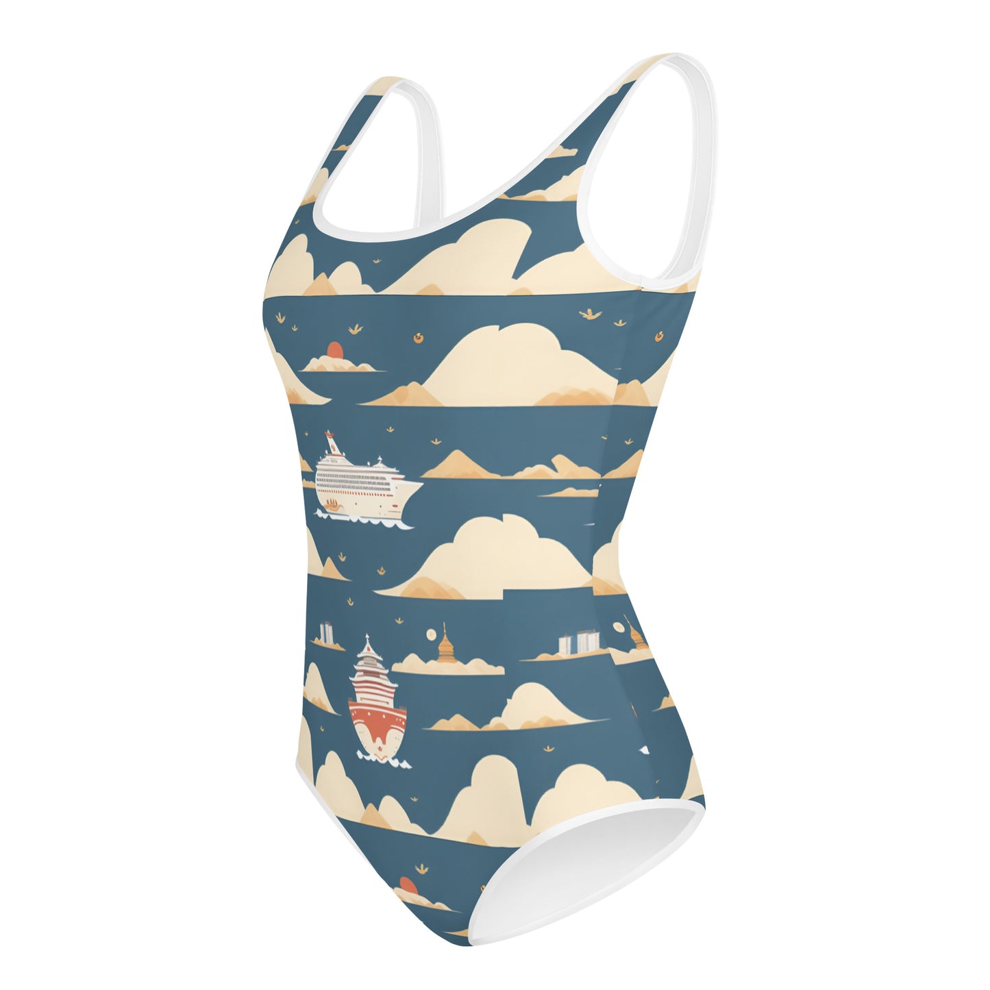 All-Over Print Youth Swimsuit