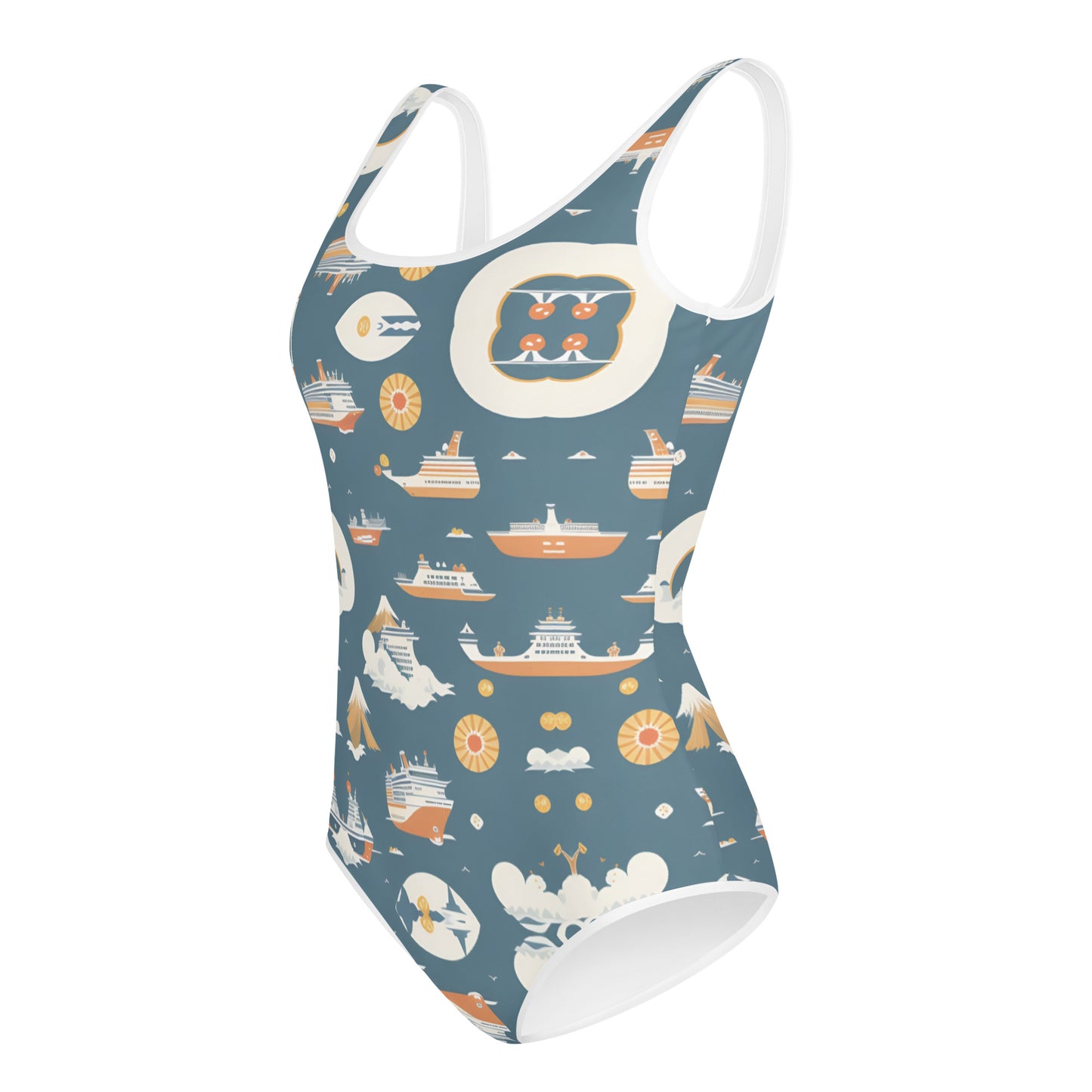 All-Over Print Youth Swimsuit