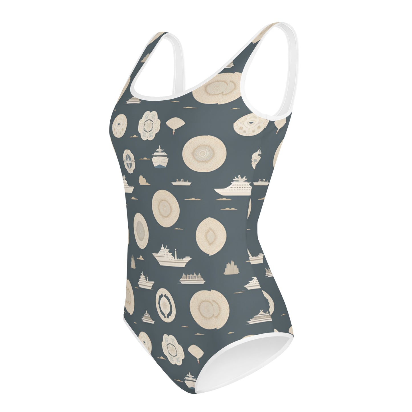 All-Over Print Youth Swimsuit