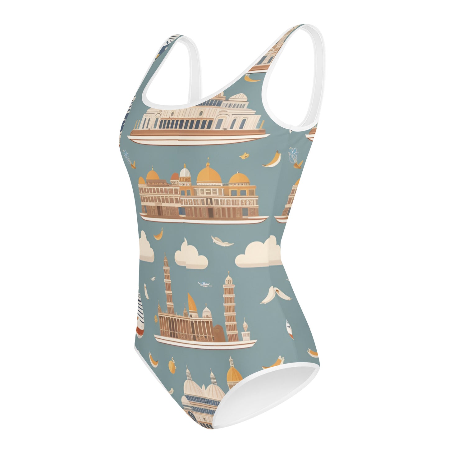 All-Over Print Youth Swimsuit