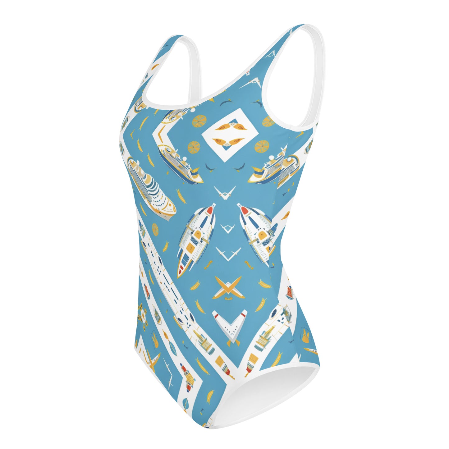 All-Over Print Youth Swimsuit