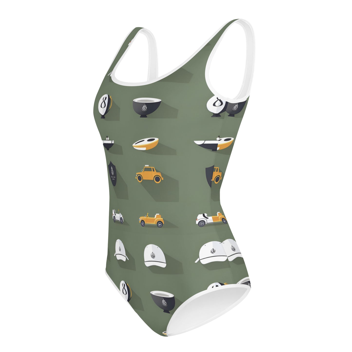 All-Over Print Youth Swimsuit