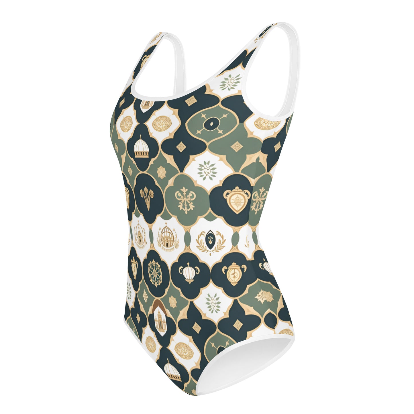 All-Over Print Youth Swimsuit