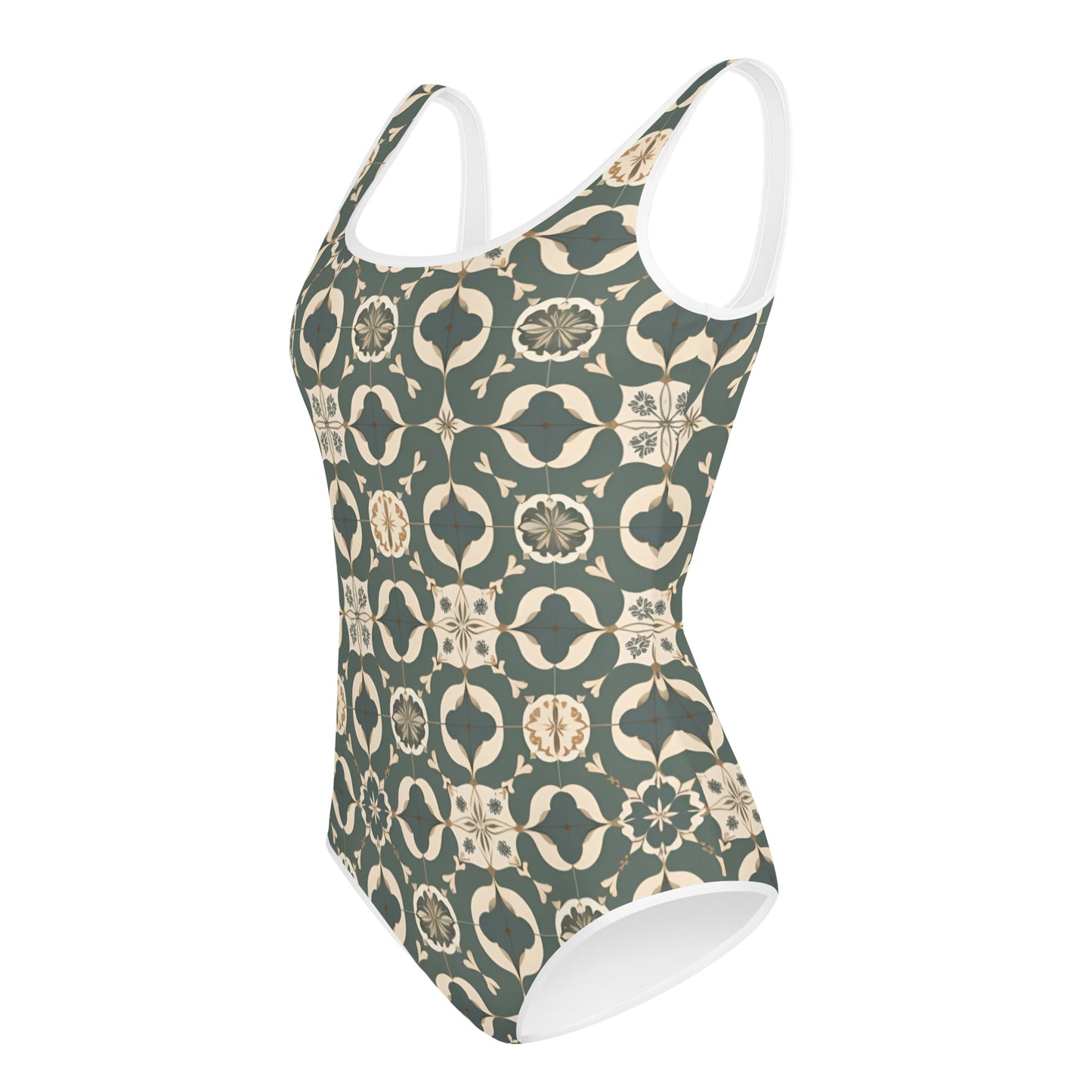 All-Over Print Youth Swimsuit