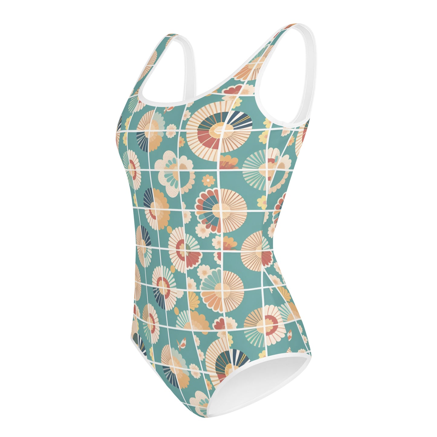All-Over Print Youth Swimsuit