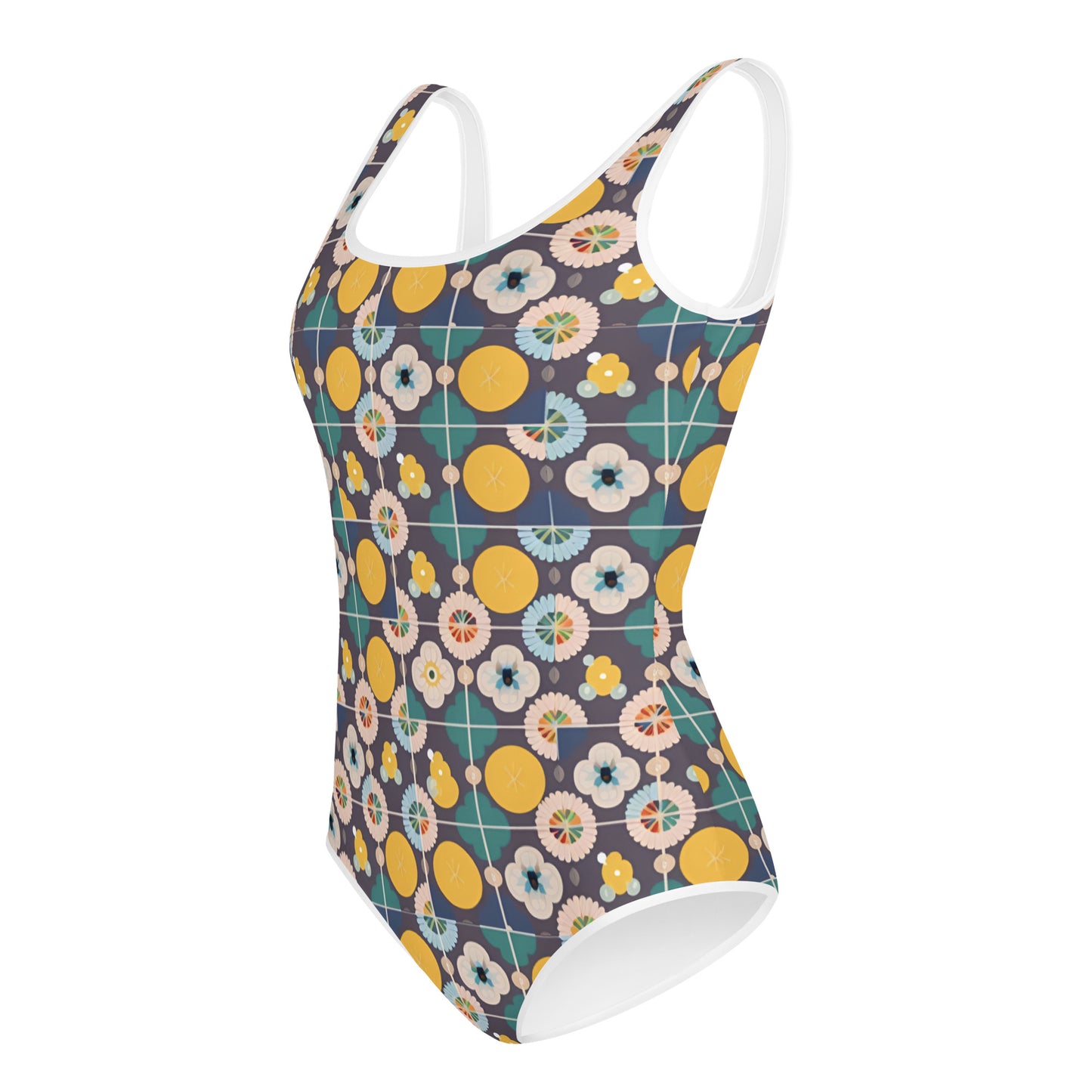 All-Over Print Youth Swimsuit