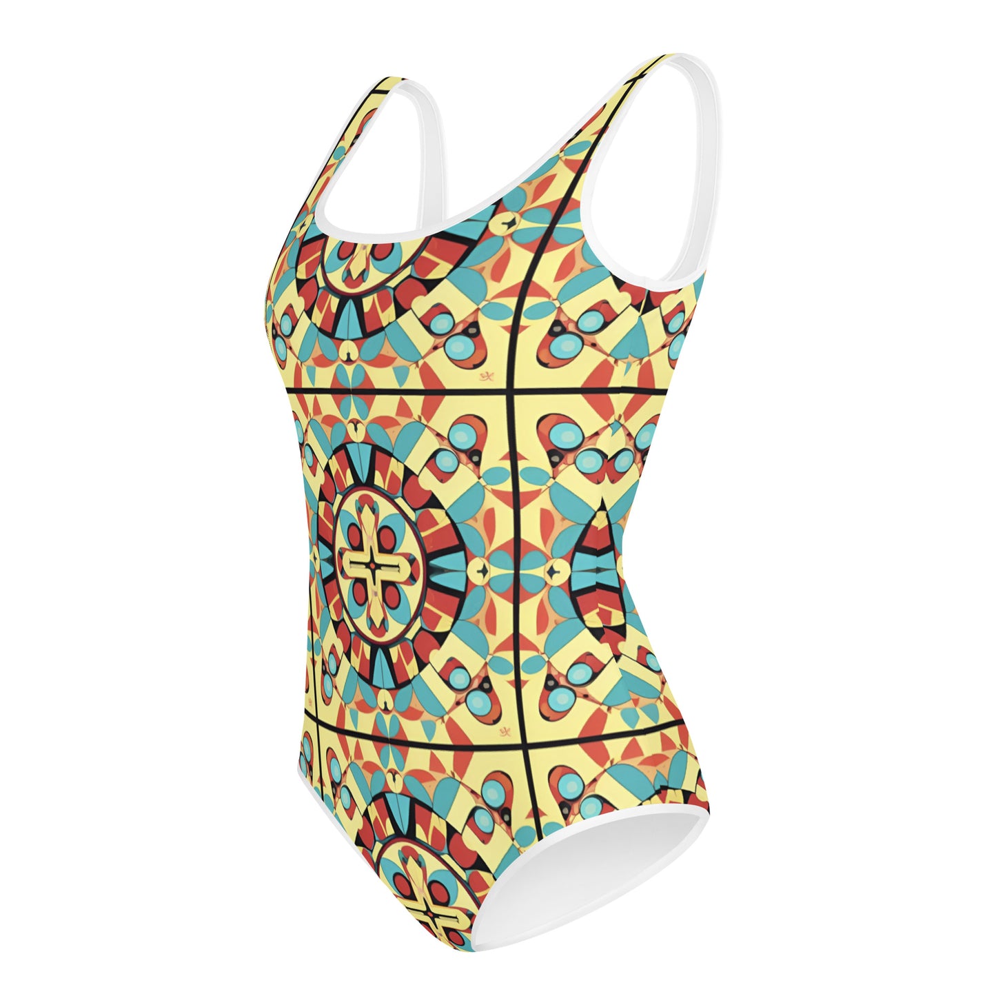 All-Over Print Youth Swimsuit