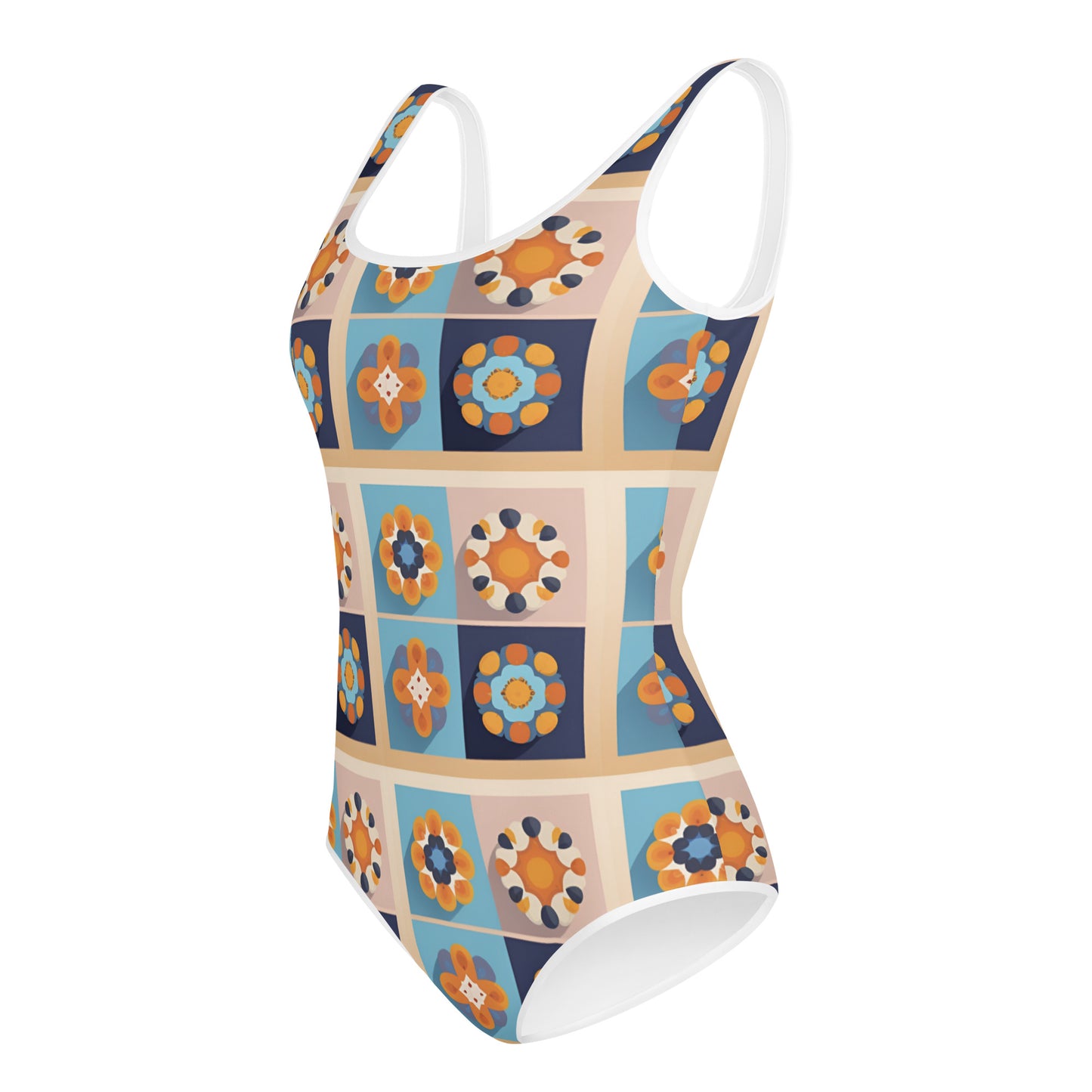 All-Over Print Youth Swimsuit