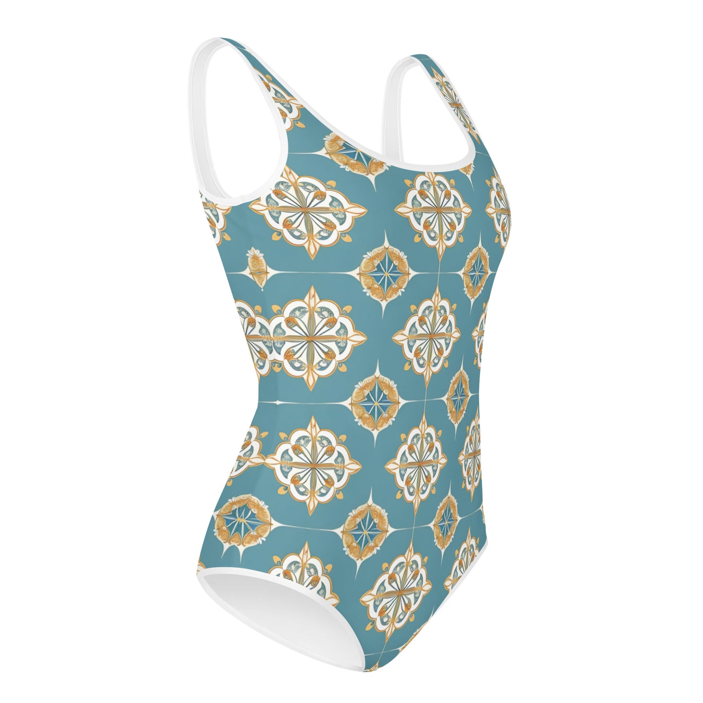 All-Over Print Youth Swimsuit