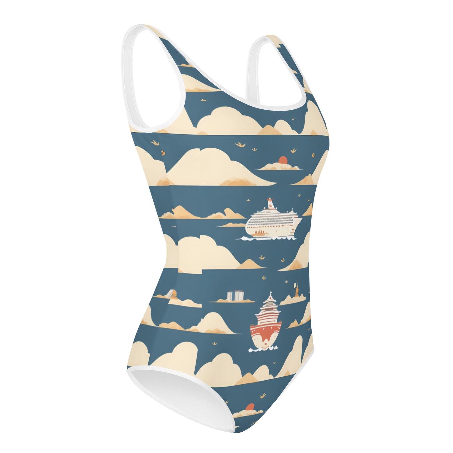 All-Over Print Youth Swimsuit