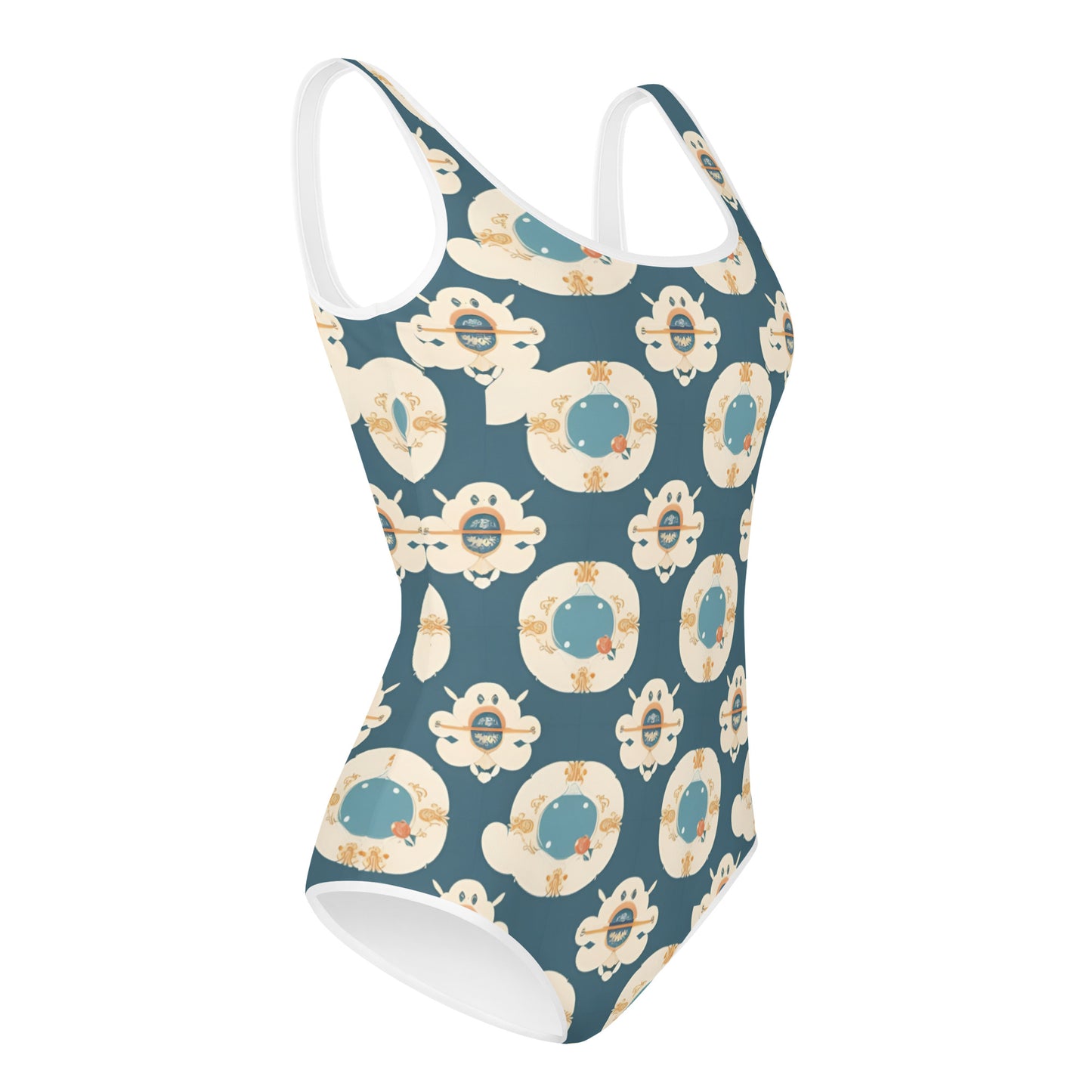 All-Over Print Youth Swimsuit