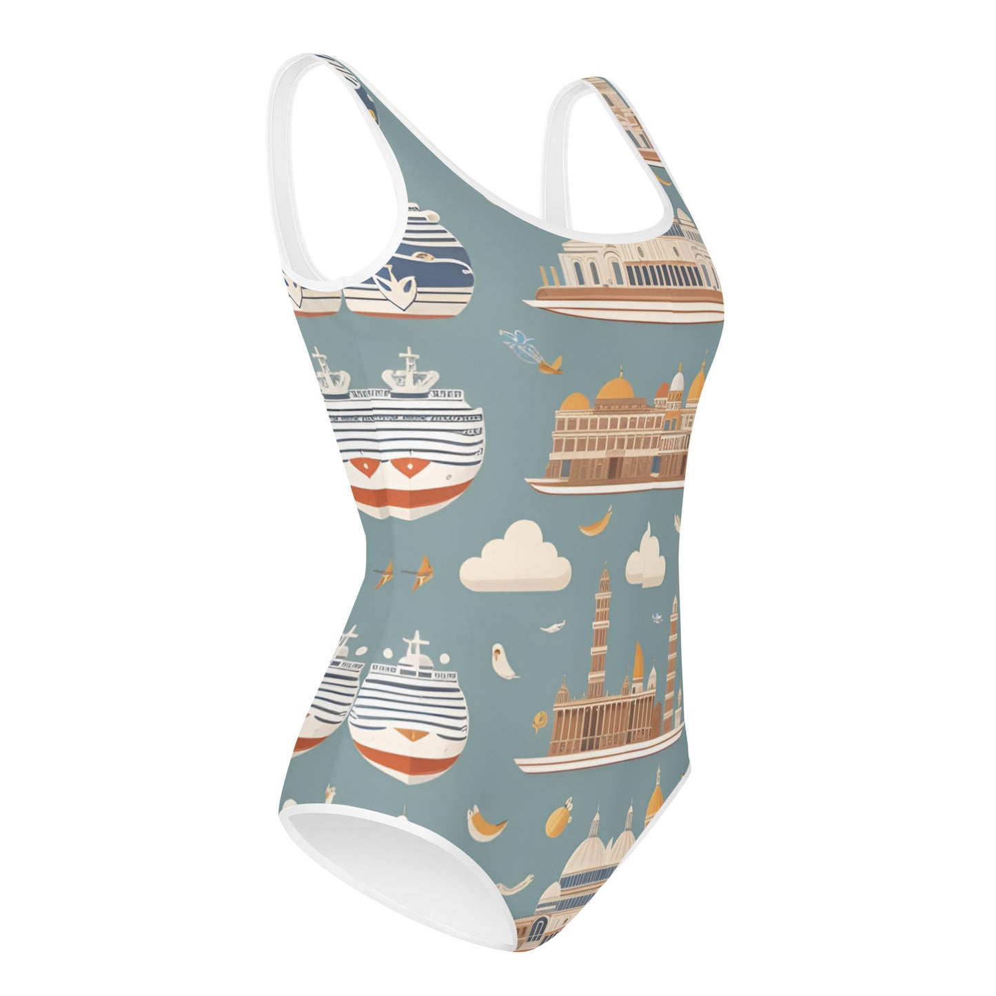 All-Over Print Youth Swimsuit