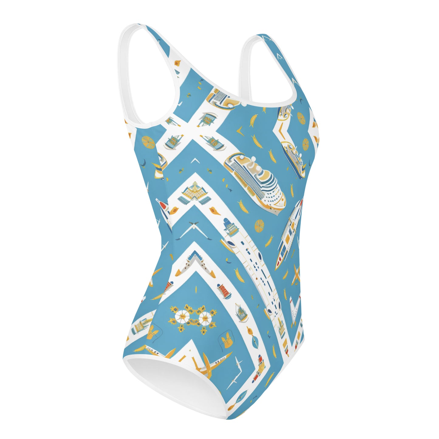 All-Over Print Youth Swimsuit